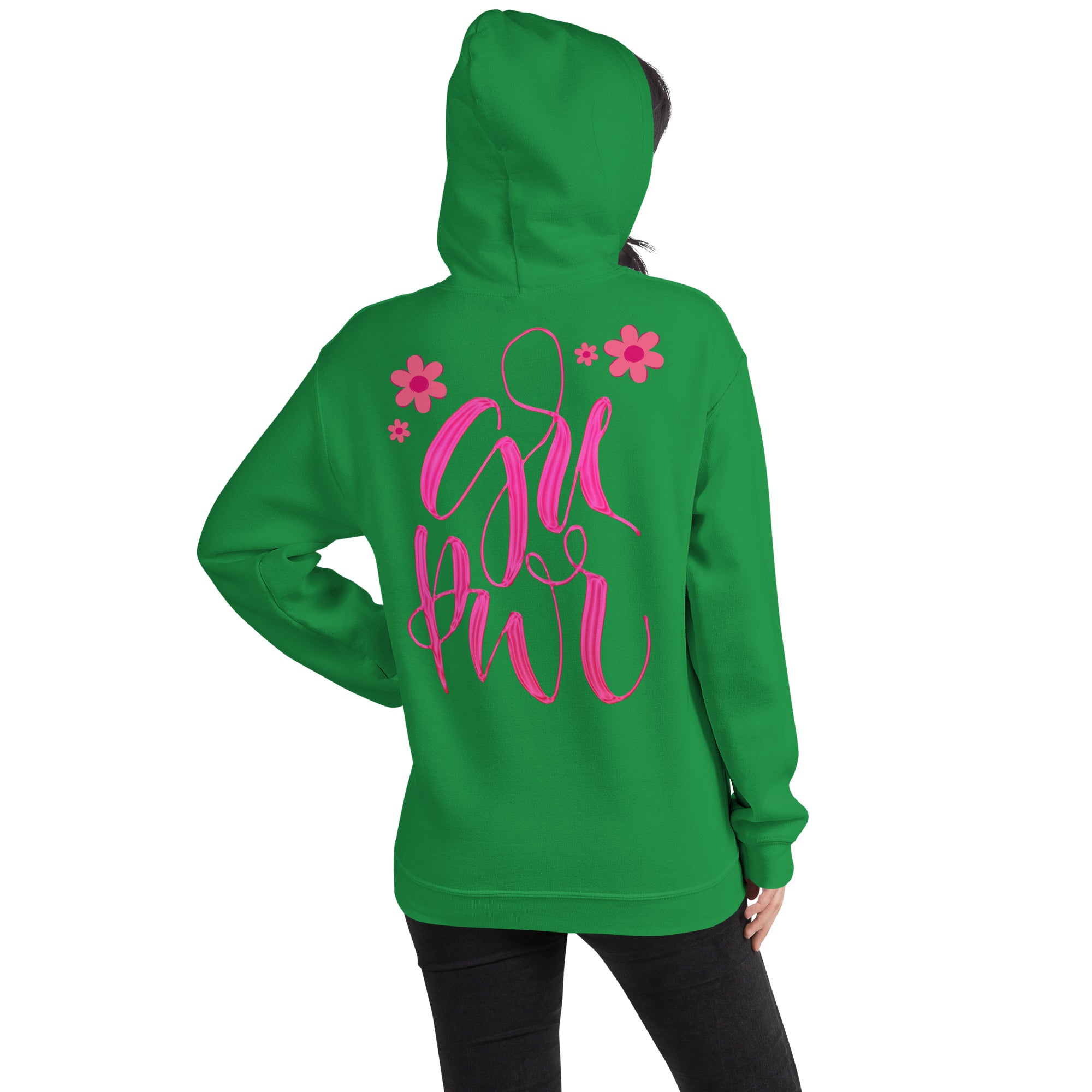 Preppy Girl Power Insprational Hoodie for Women