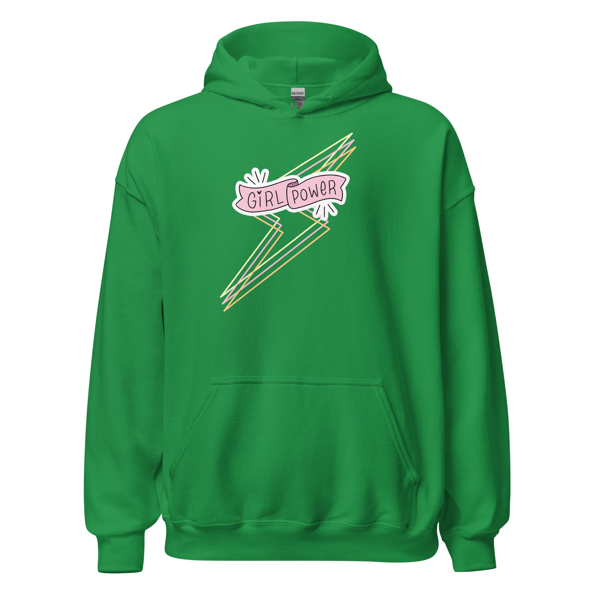 Preppy Girl Power Insprational Hoodie for Women