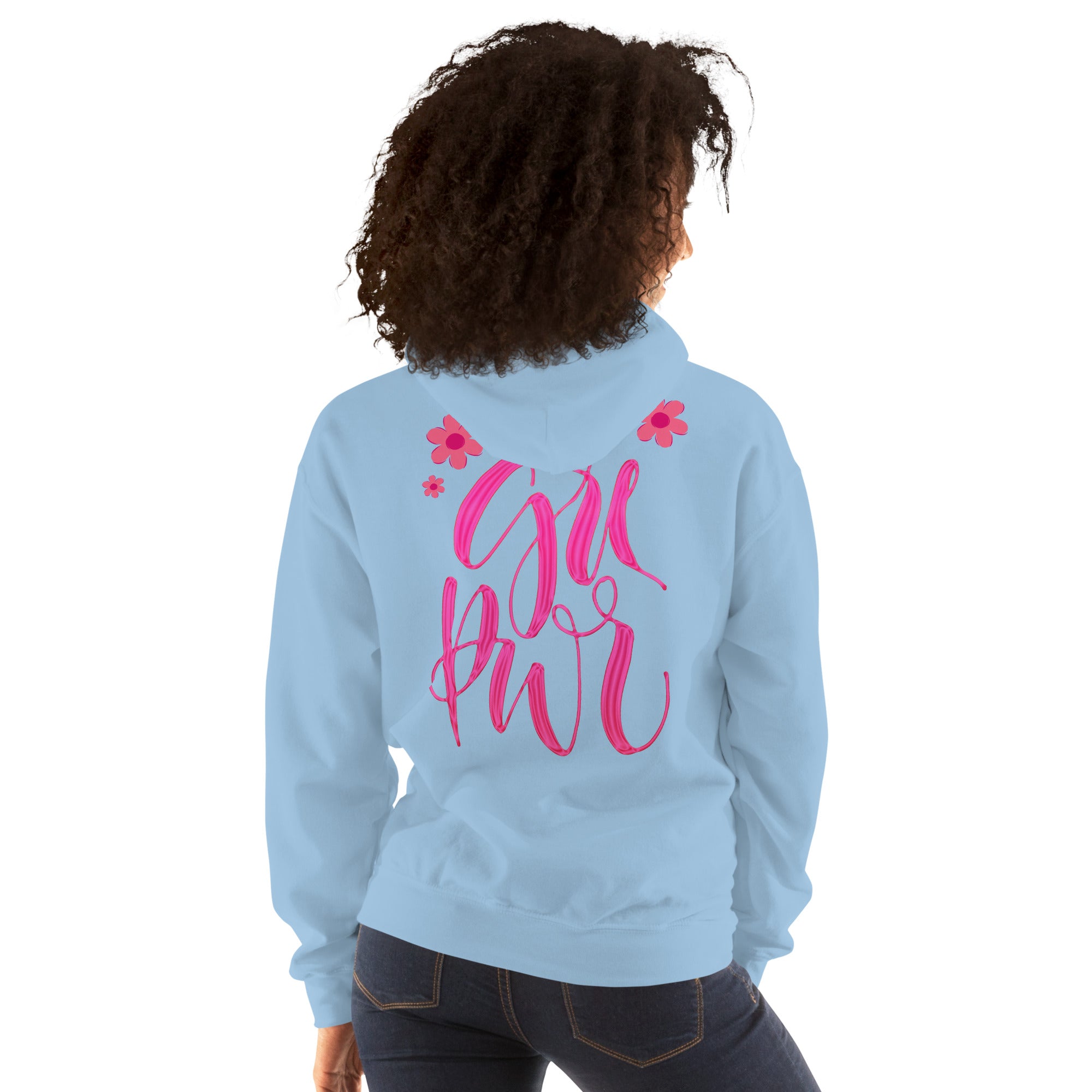 Preppy Girl Power Insprational Hoodie for Women