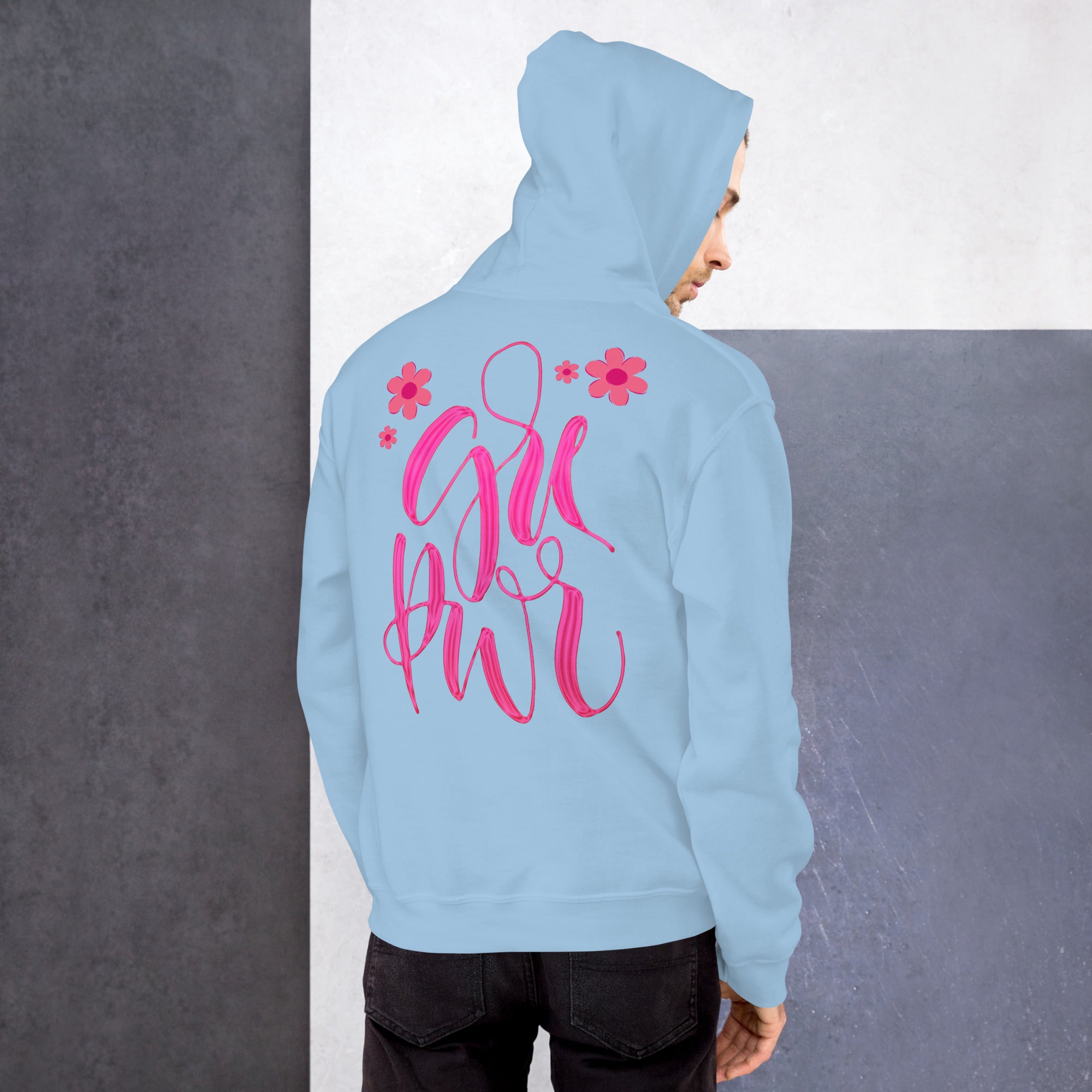 Preppy Girl Power Insprational Hoodie for Women