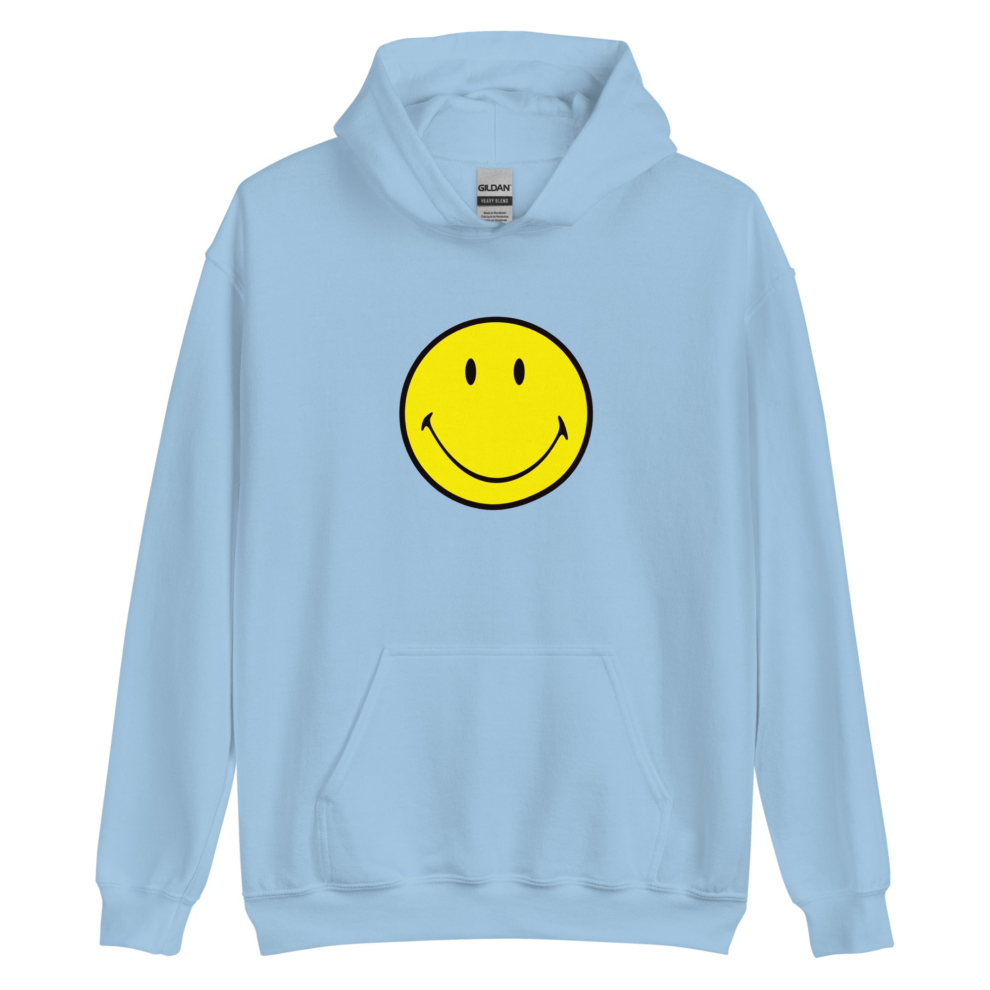 Preppy Smiley Face Hoodie Sweatshirt