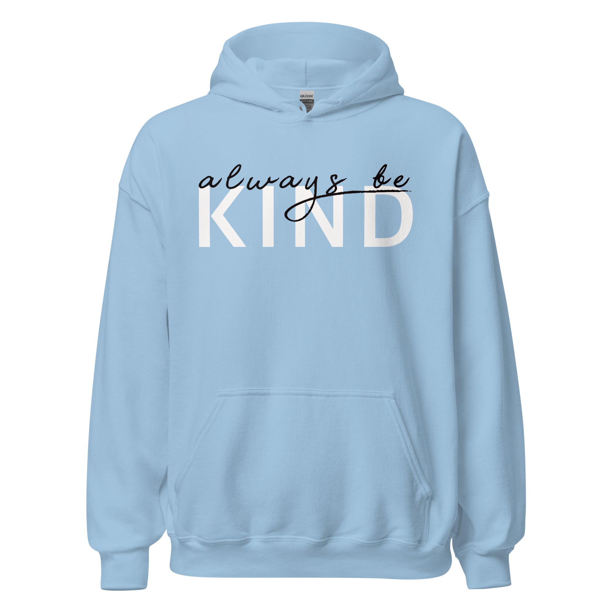 Preppy Pink Be Kind Always Motivational Unisex Hoodie