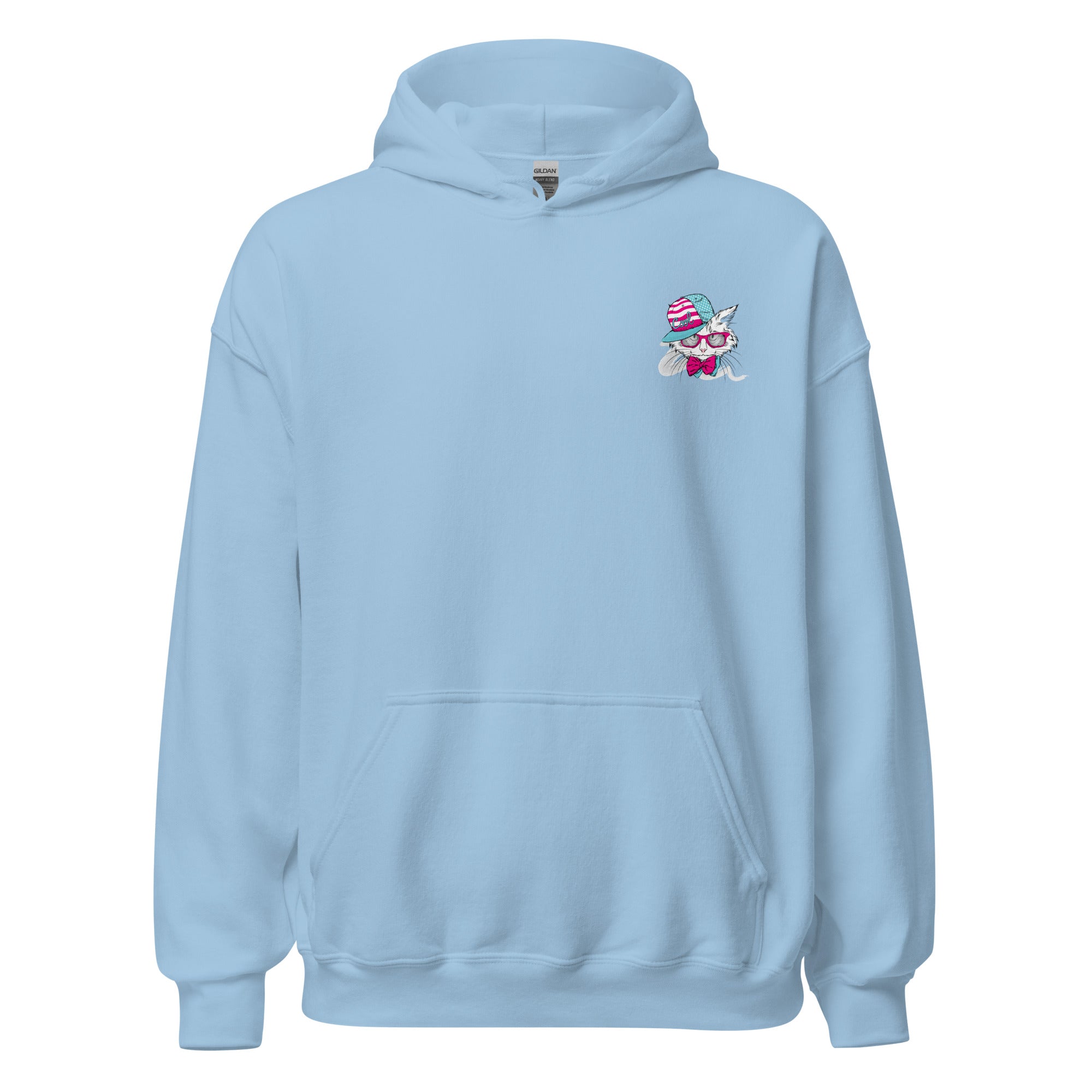 Preppy Cat Aesthetic Unisex Pullover Hoodie Sweatshirt