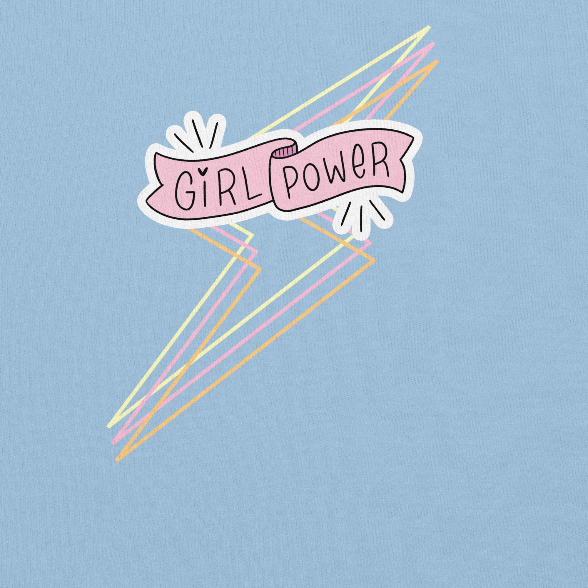 Preppy Girl Power Insprational Hoodie for Women