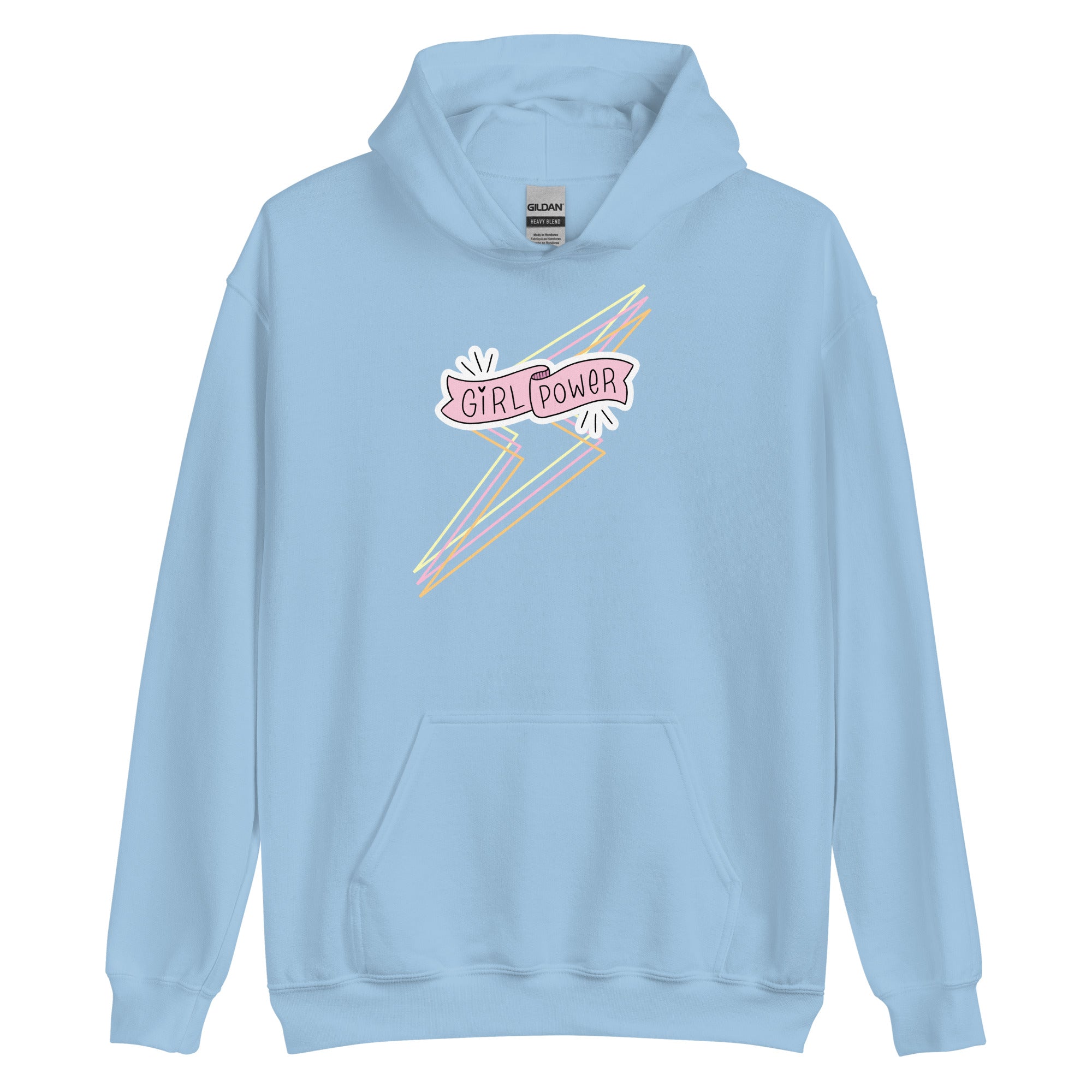 Preppy Girl Power Insprational Hoodie for Women