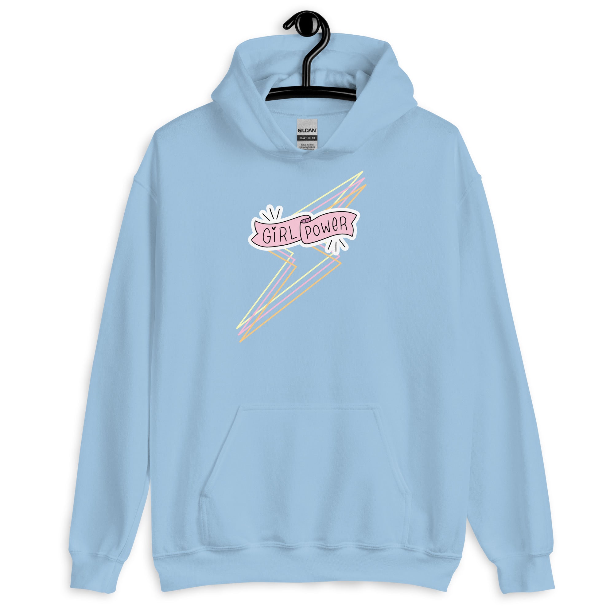 Preppy Girl Power Insprational Hoodie for Women
