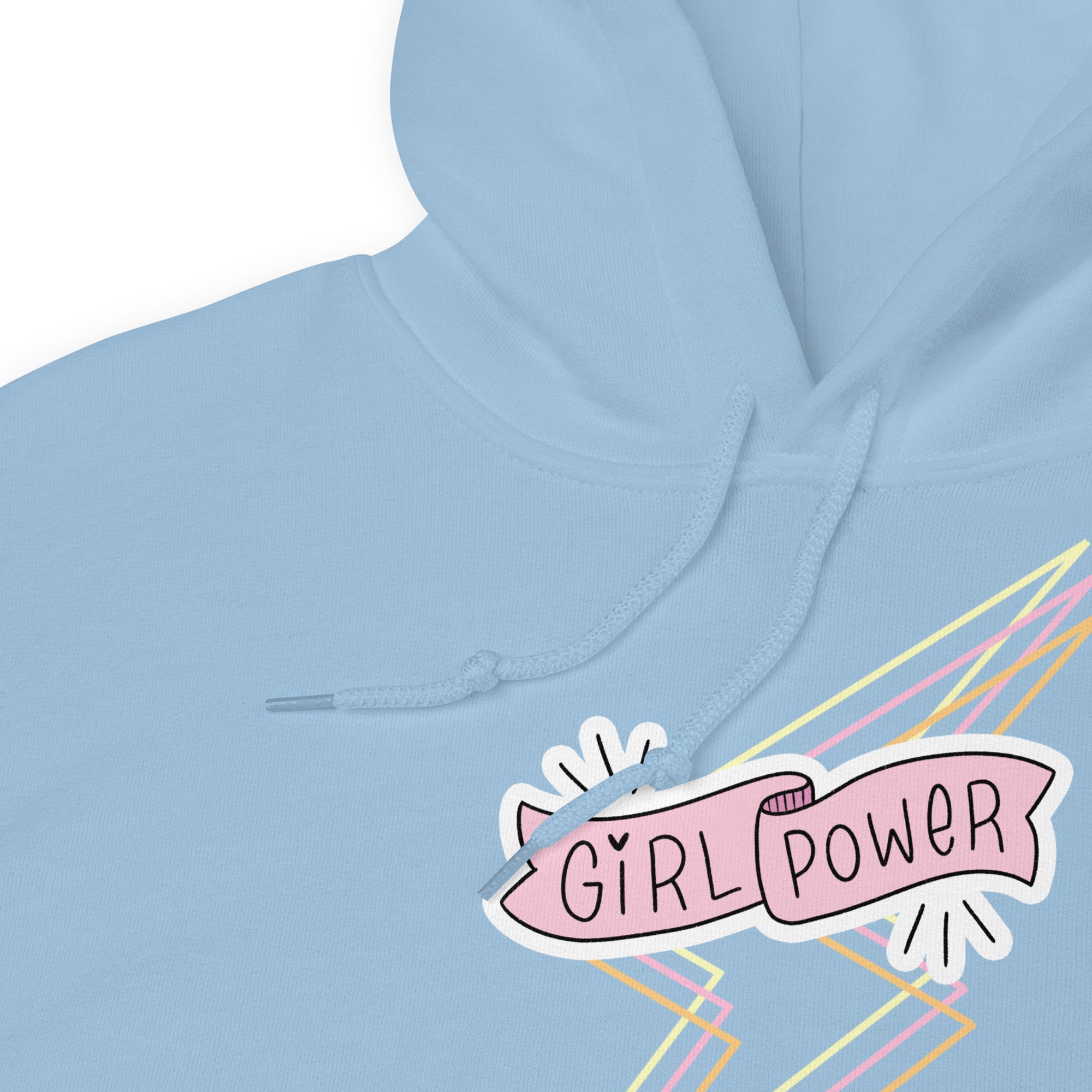 Preppy Girl Power Insprational Hoodie for Women