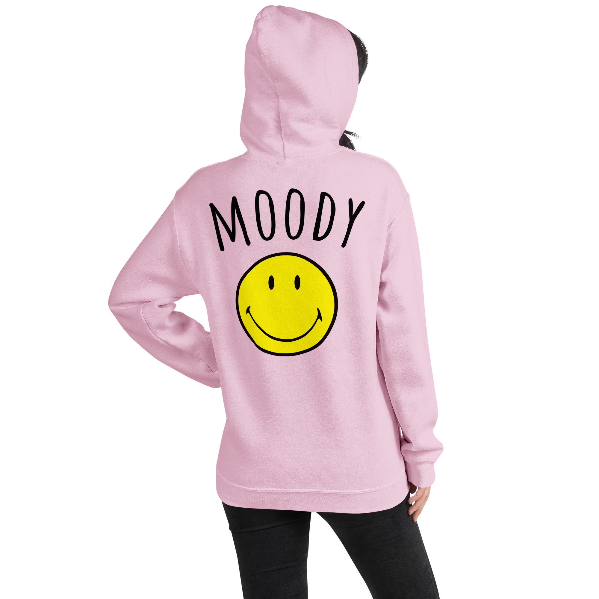 Preppy Smiley Face Hoodie Sweatshirt