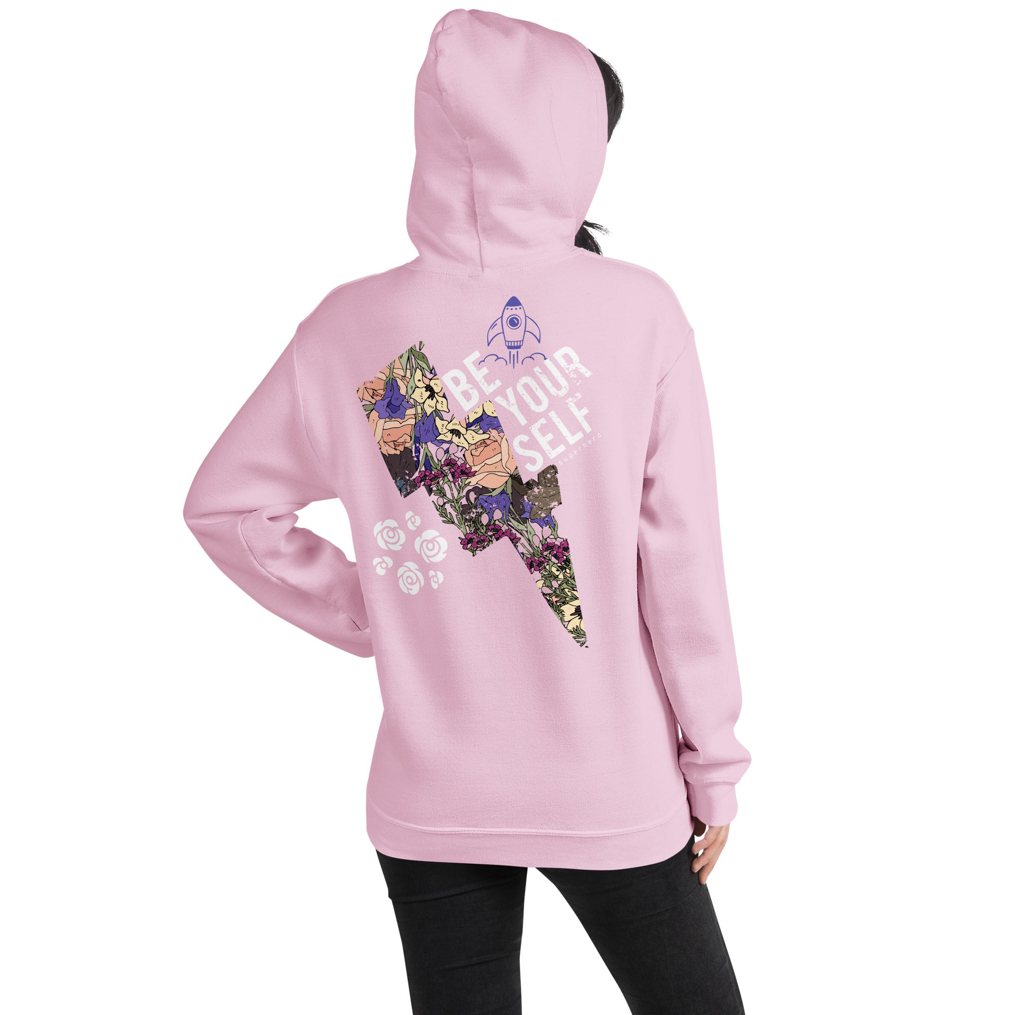 Preppy Be Your Self Motivational Aesthetic Hoodie