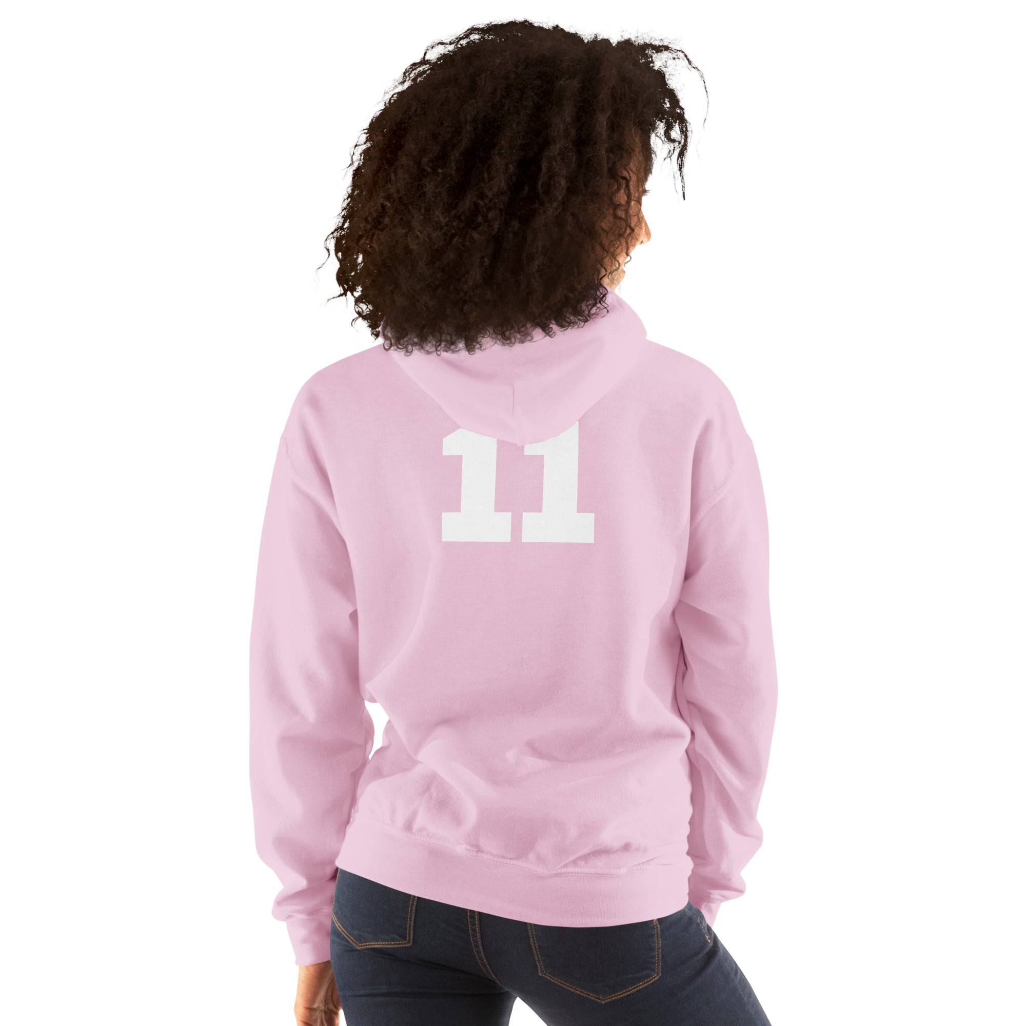 Preppy Pink Yale Aesthetic Hoodie for Women
