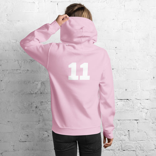 Preppy Pink Yale Aesthetic Hoodie for Women