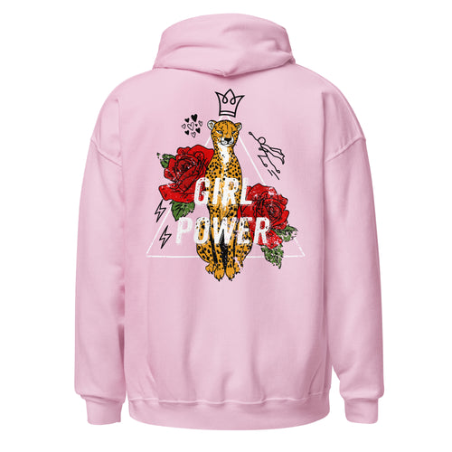 Vintage Girl Power Motivational Aesthetic Feminist Hoodie
