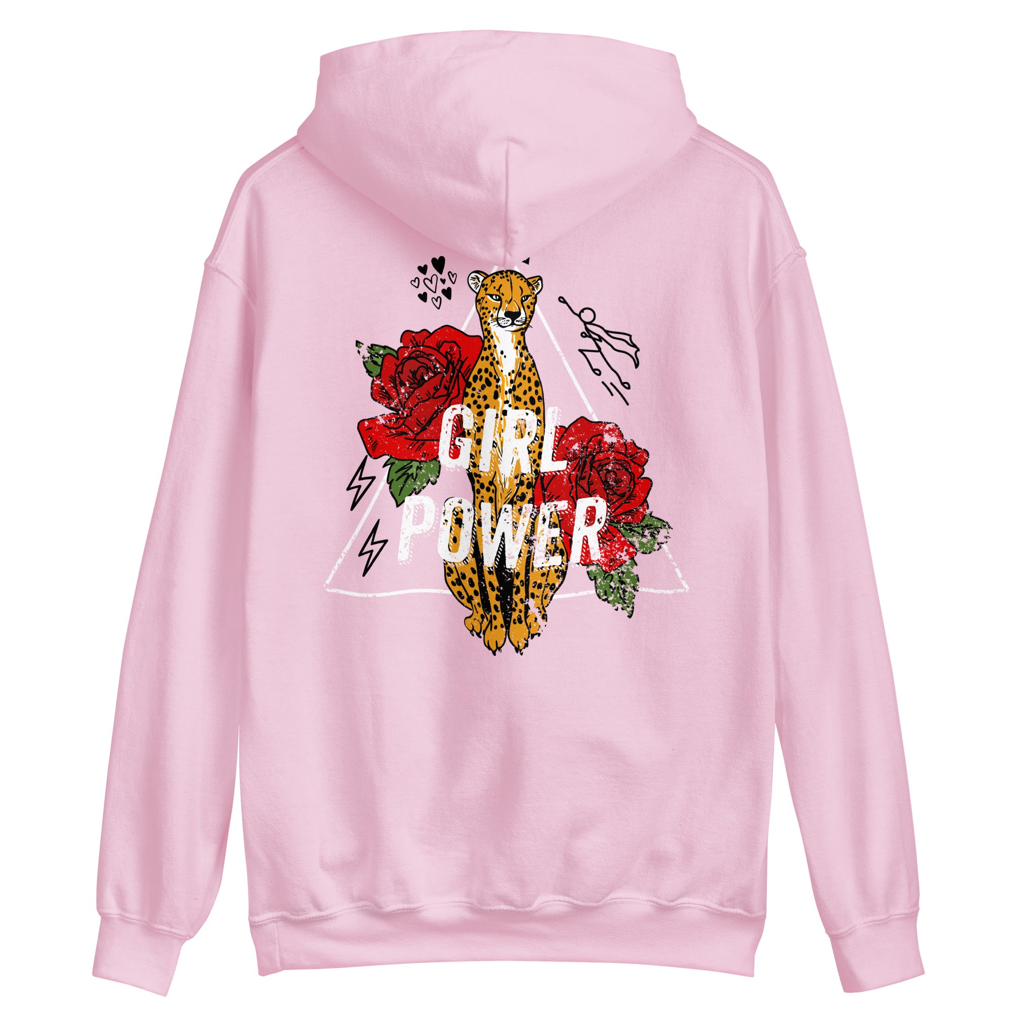 Vintage Girl Power Motivational Aesthetic Feminist Hoodie