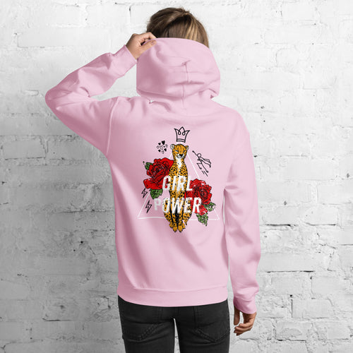 Vintage Girl Power Motivational Aesthetic Feminist Hoodie