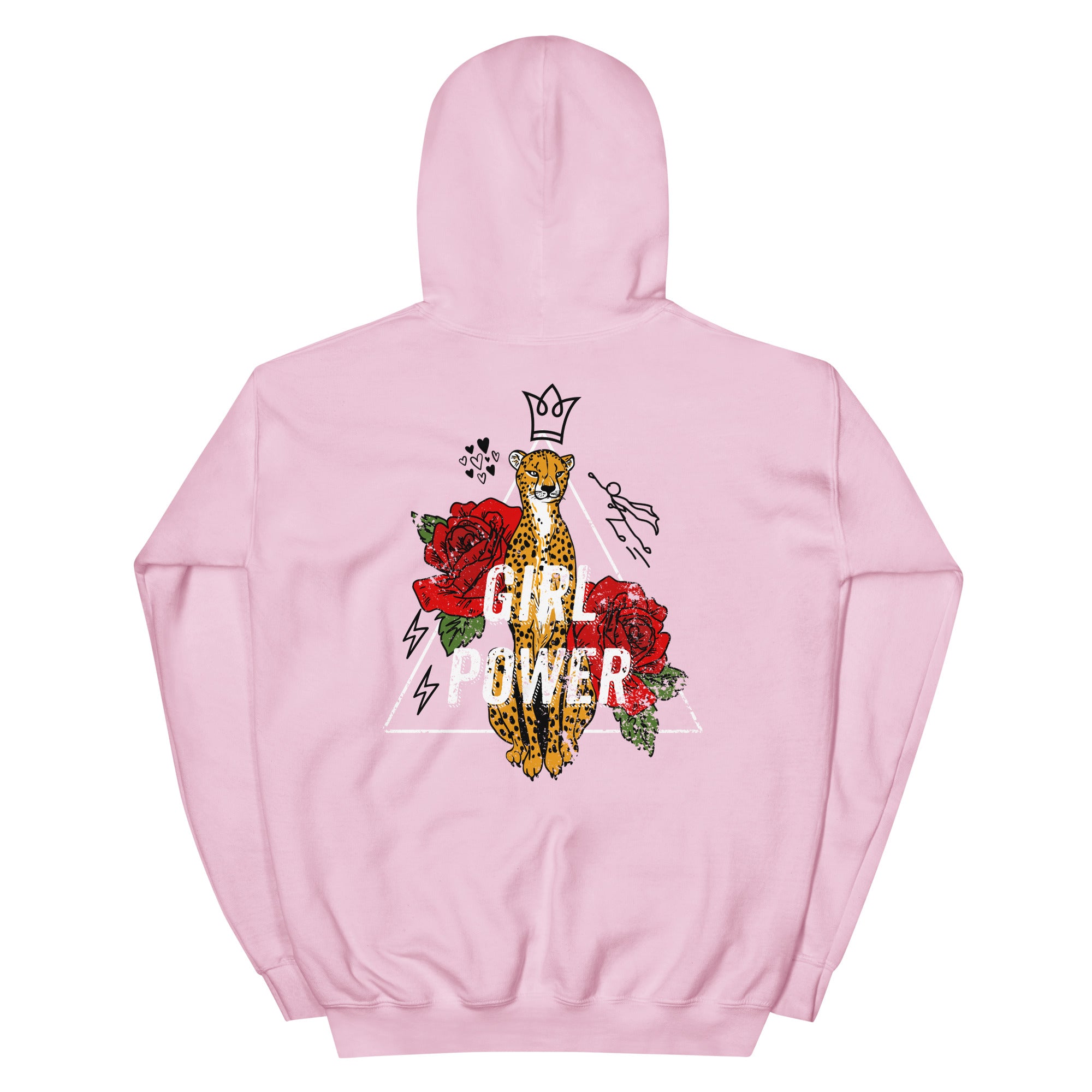 Vintage Girl Power Motivational Aesthetic Feminist Hoodie