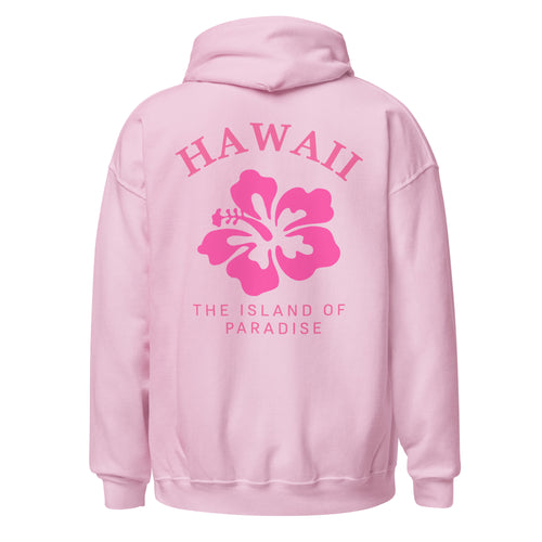 Preppy Hawaii Hoodie The Island of Paradise Hooded Sweatshirt