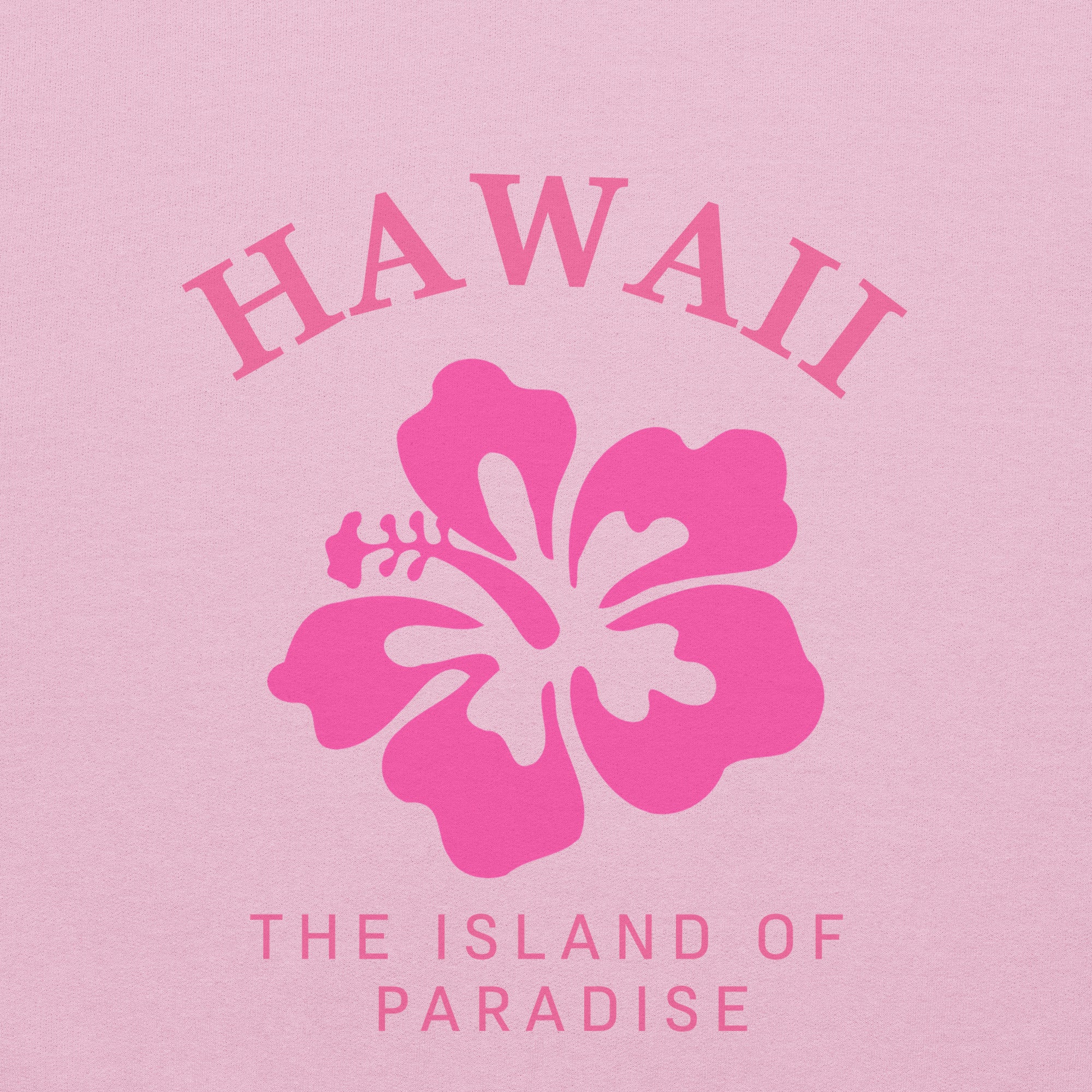 Preppy Hawaii Hoodie The Island of Paradise Hooded Sweatshirt