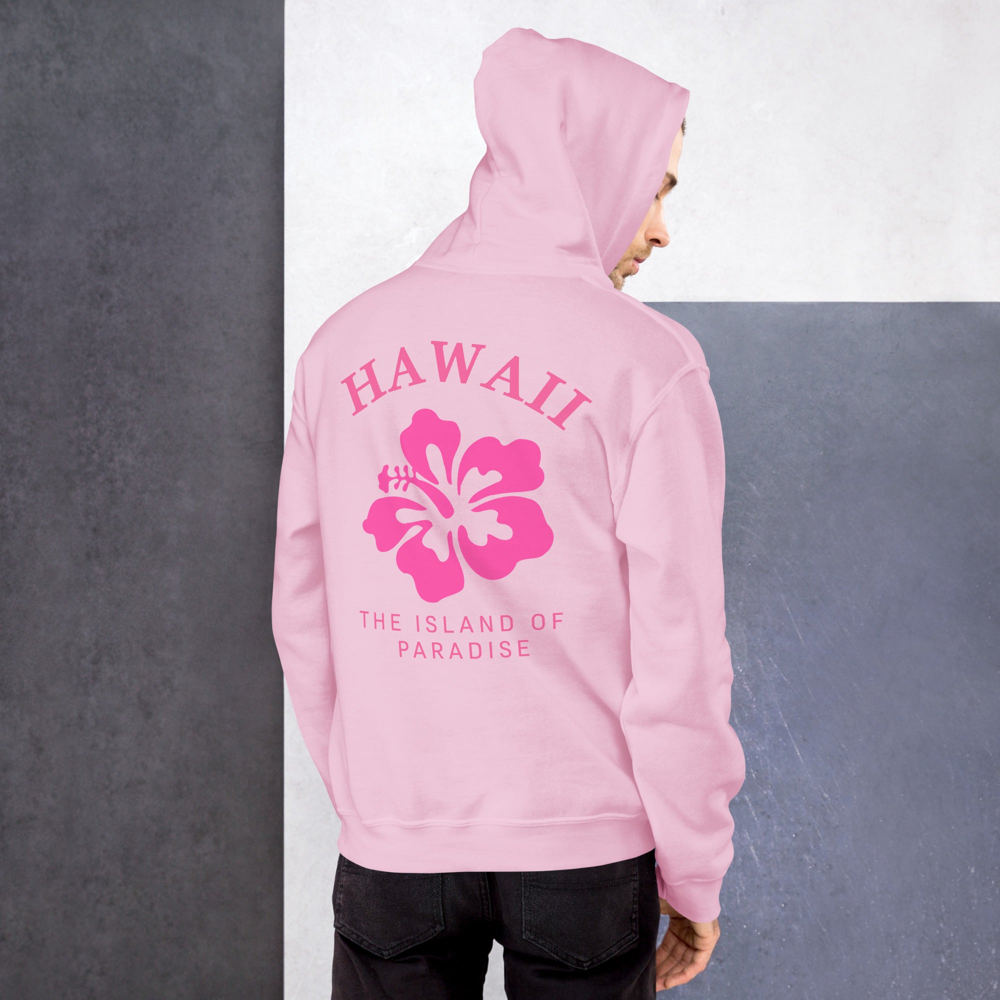 Preppy Hawaii Hoodie The Island of Paradise Hooded Sweatshirt