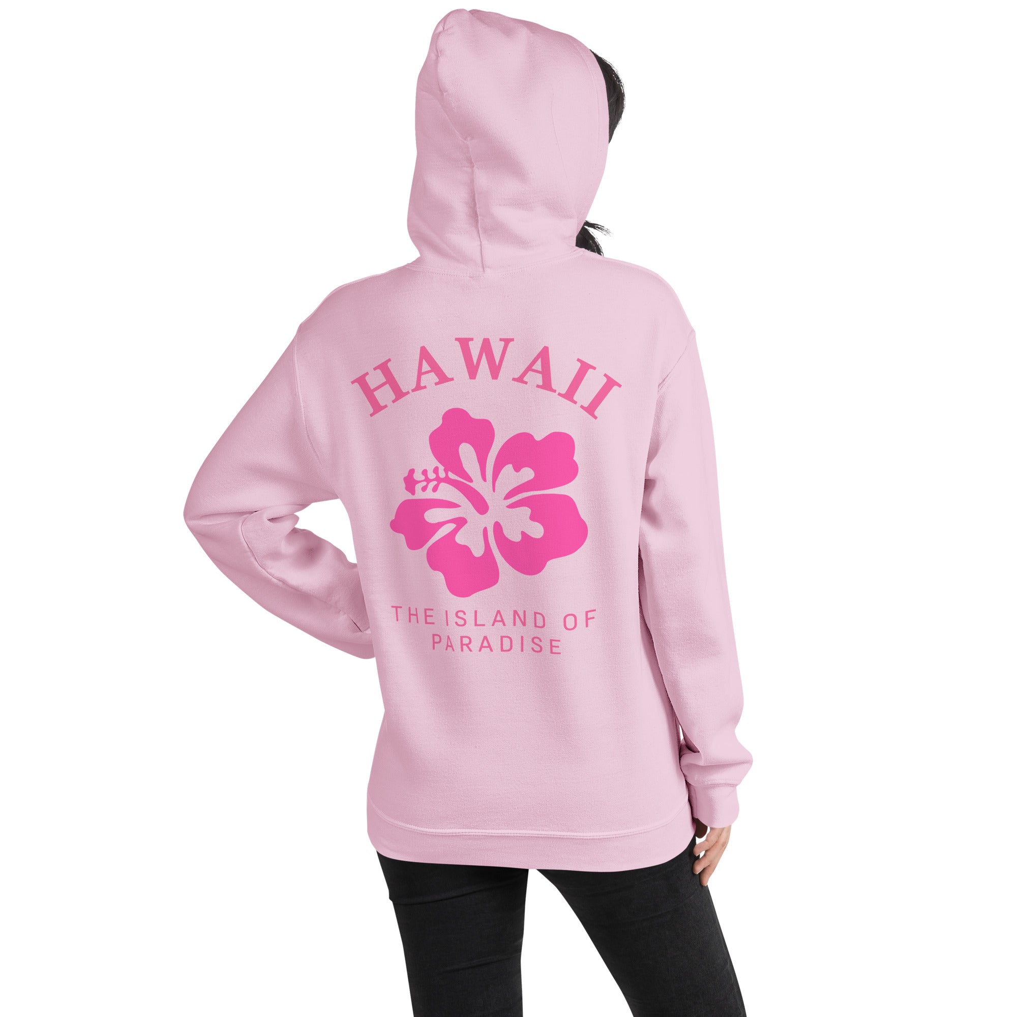 Preppy Hawaii Hoodie The Island of Paradise Hooded Sweatshirt