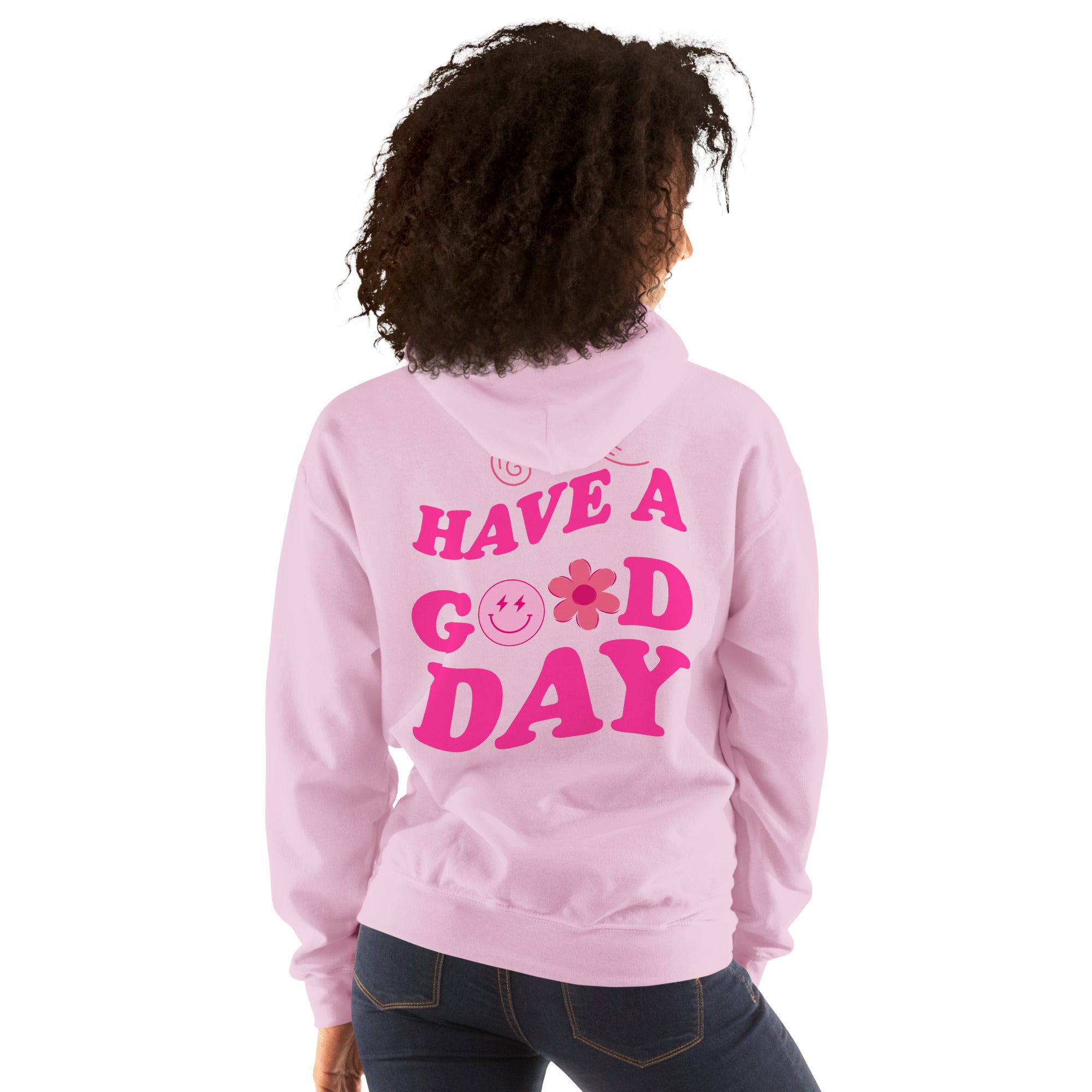 Preppy Have A Good Day Aesthetic Beach Hoodie Sweatshirt For Women