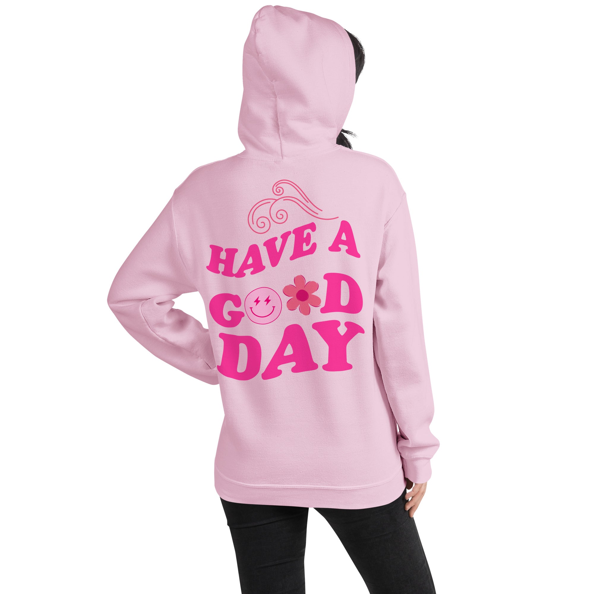 Preppy Have A Good Day Aesthetic Beach Hoodie Sweatshirt For Women