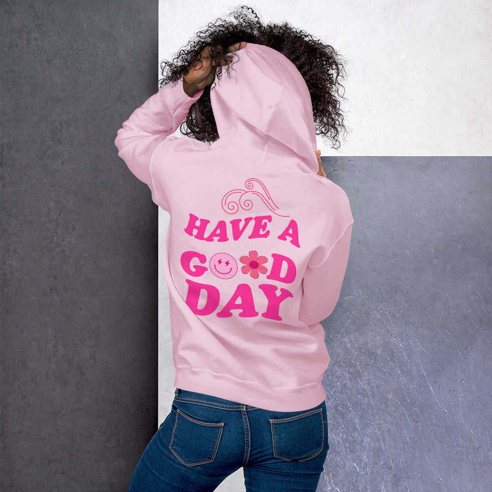 Preppy Have A Good Day Aesthetic Beach Hoodie Sweatshirt For Women