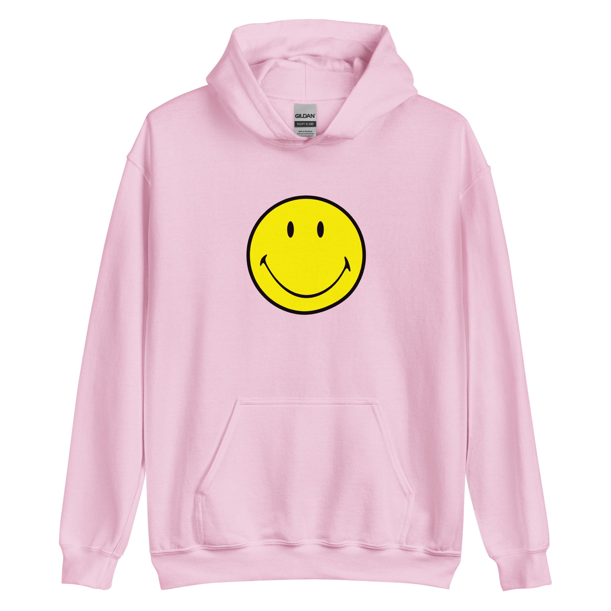Preppy Smiley Face Hoodie Sweatshirt