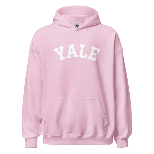 Preppy Pink Yale Aesthetic Hoodie for Women