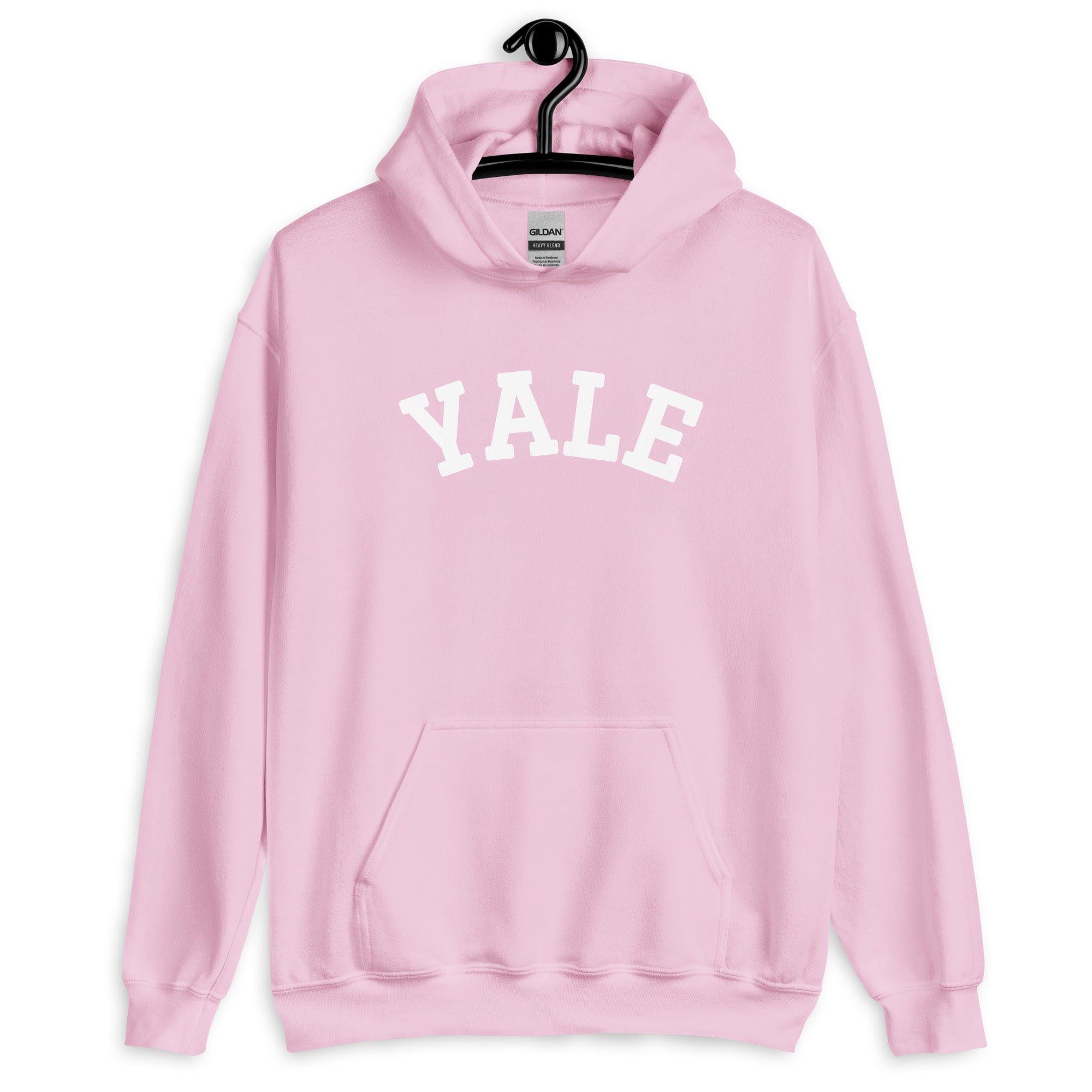 Preppy Pink Yale Aesthetic Hoodie for Women