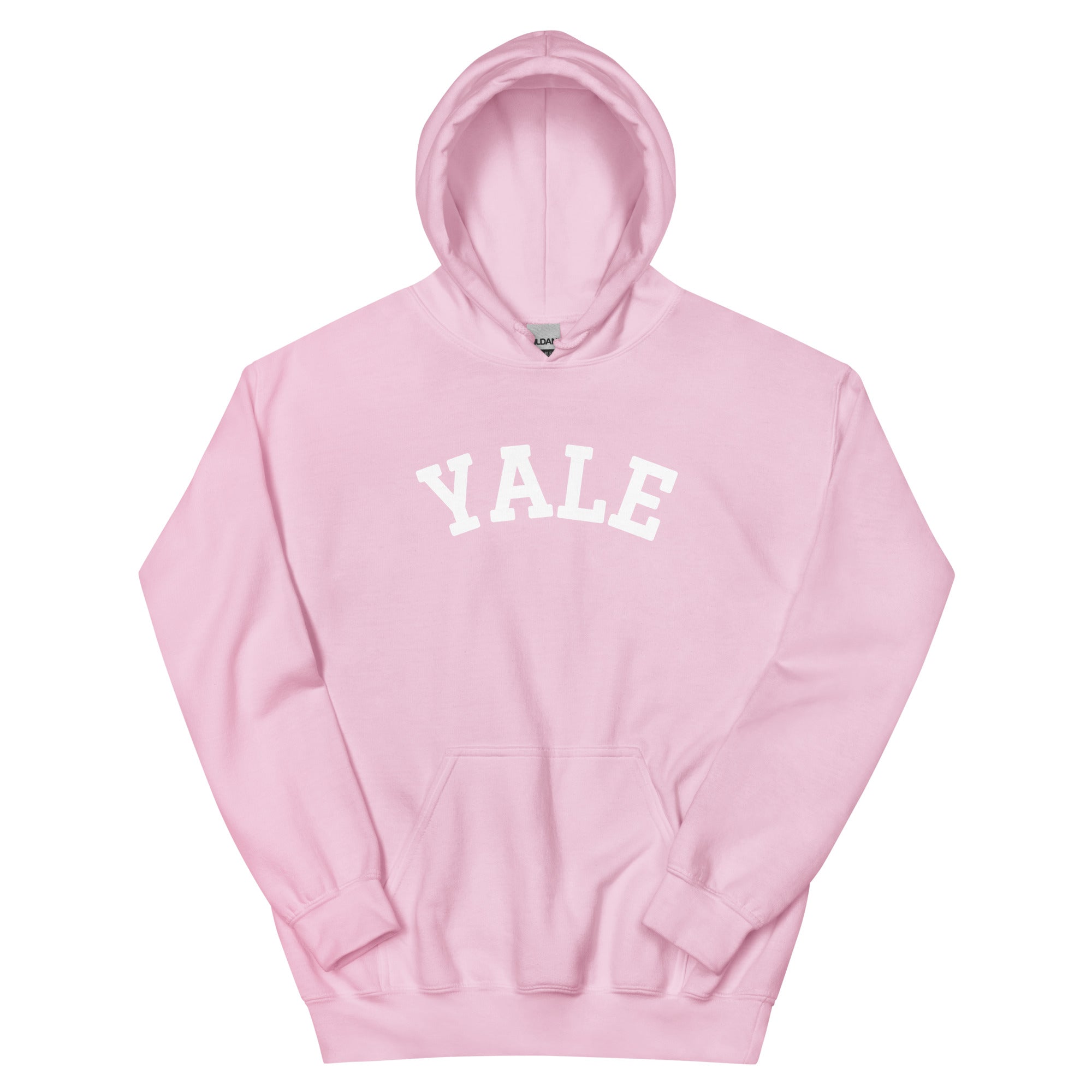 Preppy Pink Yale Aesthetic Hoodie for Women