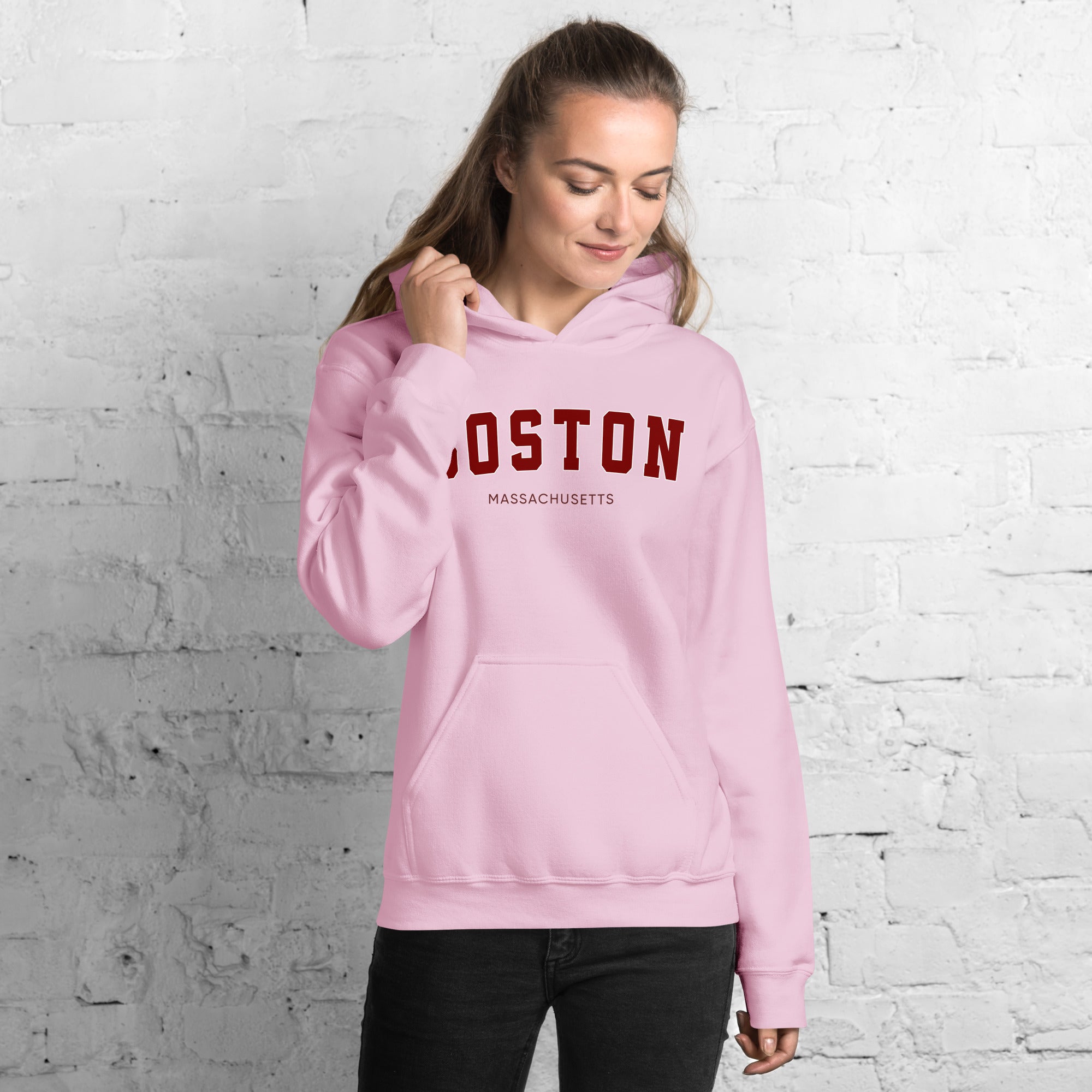 Preppy Boston Ivy League State Aesthetic Hoodie