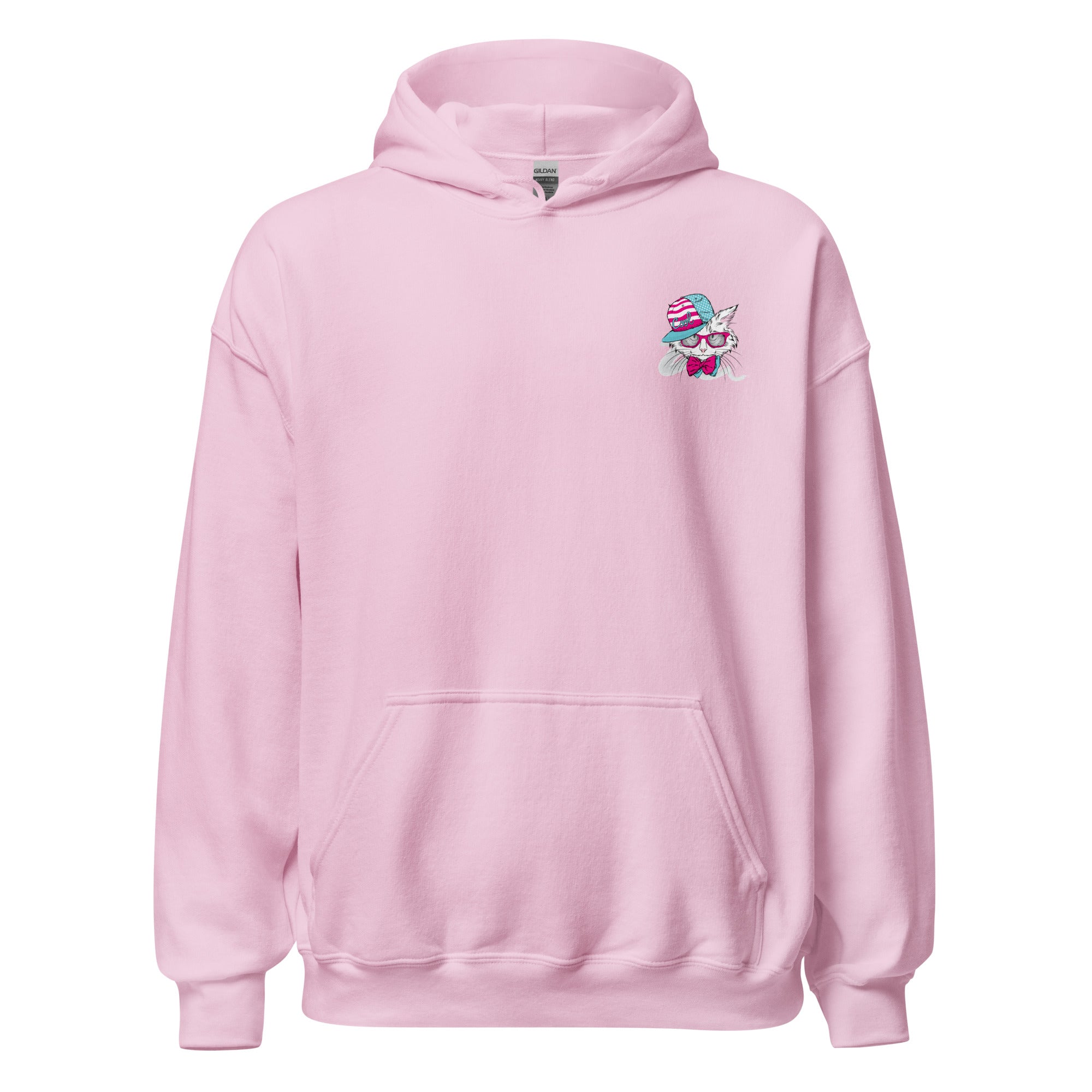 Preppy Cat Aesthetic Unisex Pullover Hoodie Sweatshirt