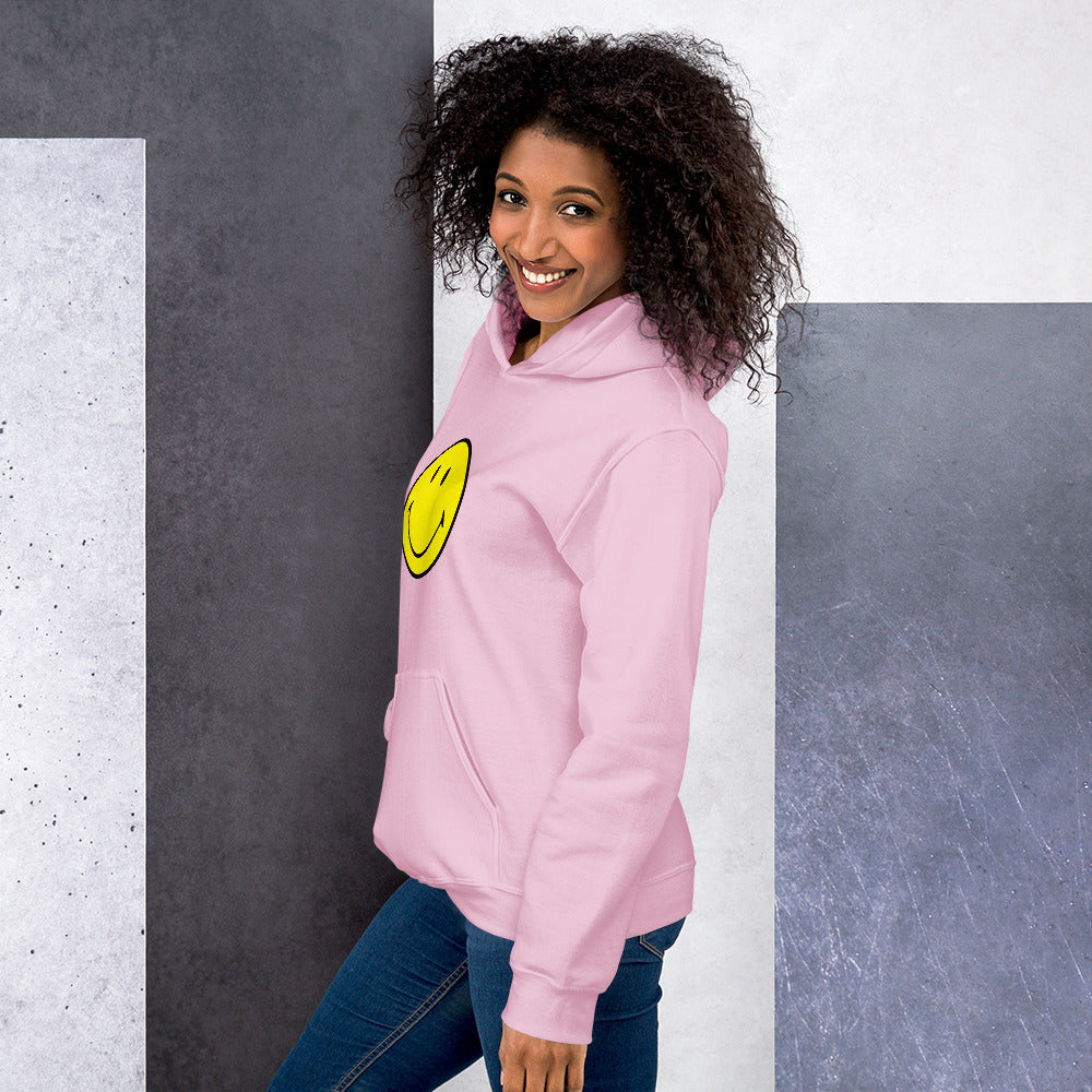 Preppy Smiley Face Hoodie Sweatshirt