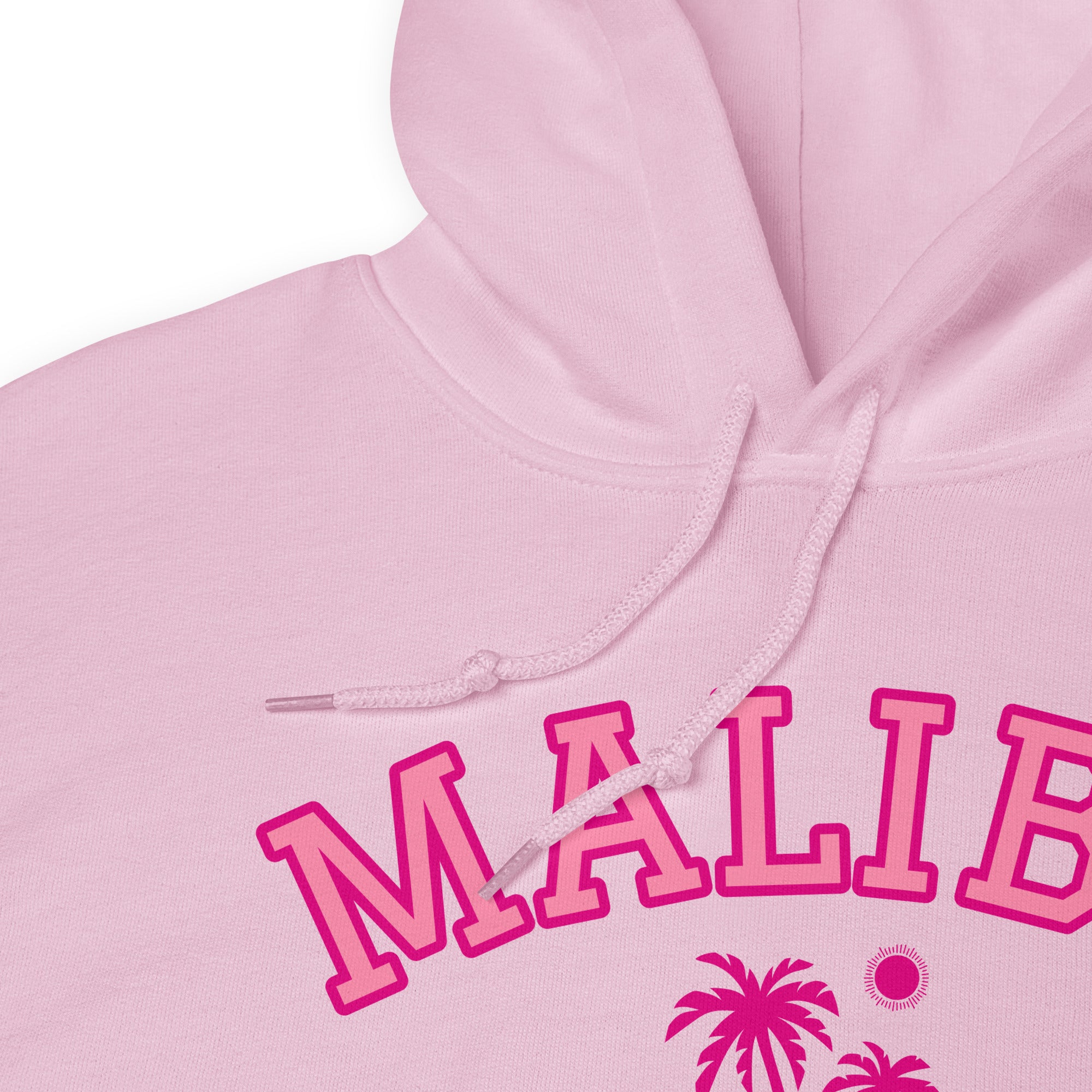 Unisex Malibu California Beach Preppy Hooded Sweatshirt
