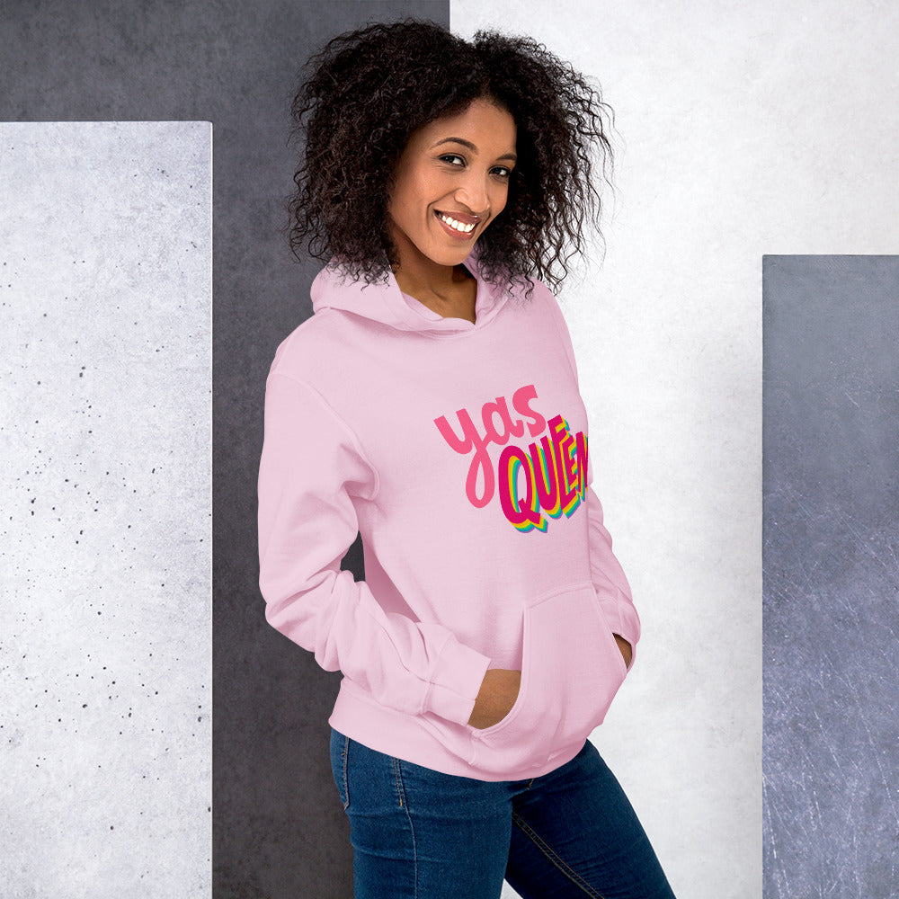 Yas Queen Unisex Feminist Funny Sweatshirt Hoodie