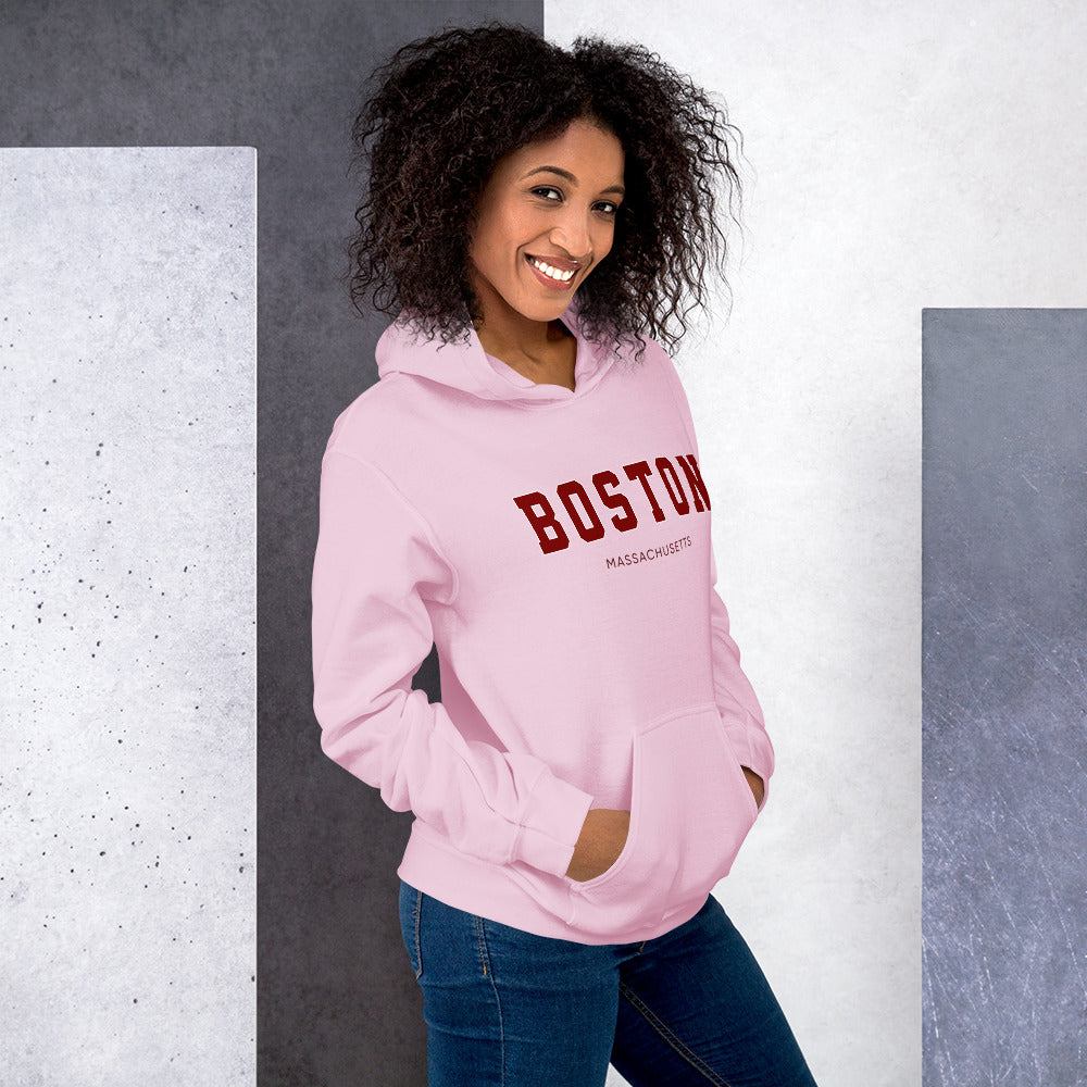 Preppy Boston Ivy League State Aesthetic Hoodie