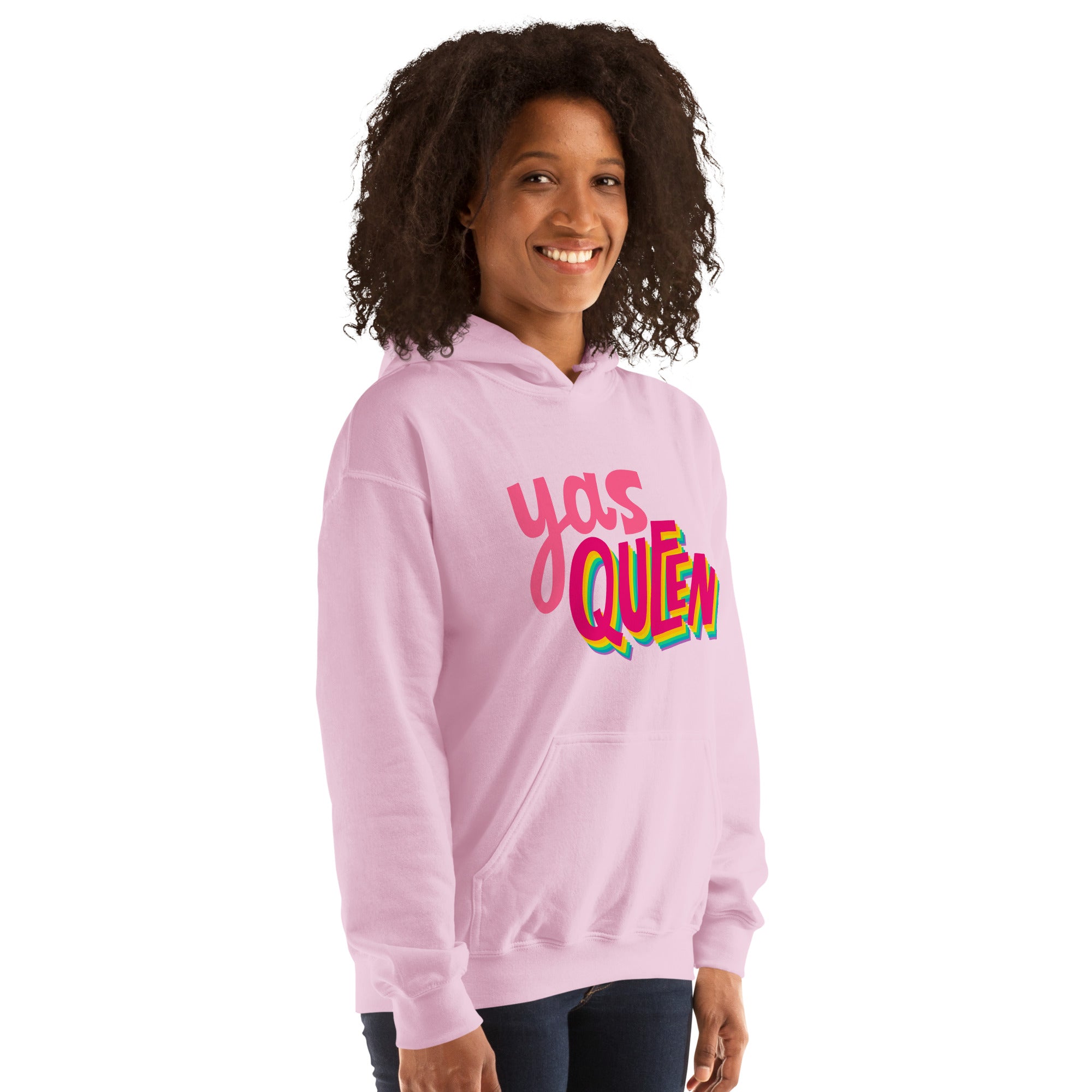 Yas Queen Unisex Feminist Funny Sweatshirt Hoodie