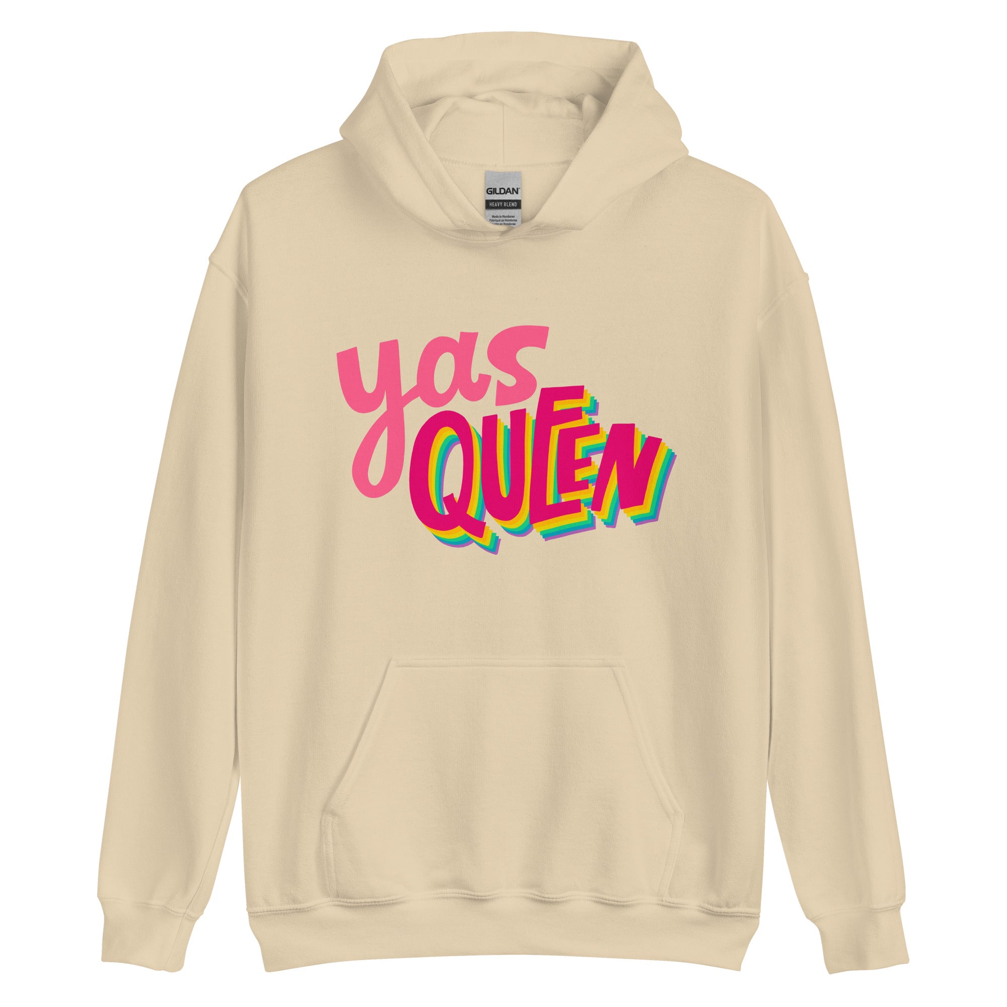 Yas Queen Unisex Feminist Funny Sweatshirt Hoodie