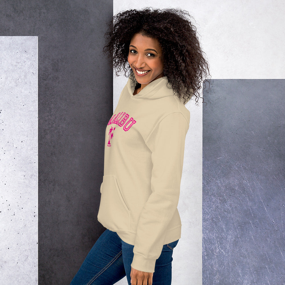 Unisex Malibu California Beach Preppy Hooded Sweatshirt