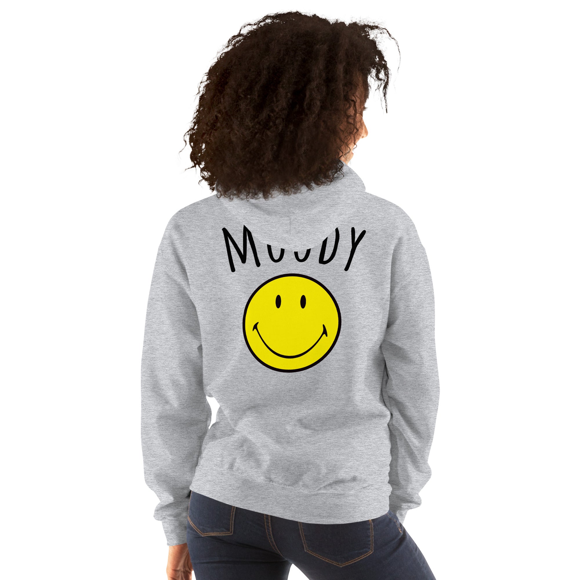 Preppy Smiley Face Hoodie Sweatshirt