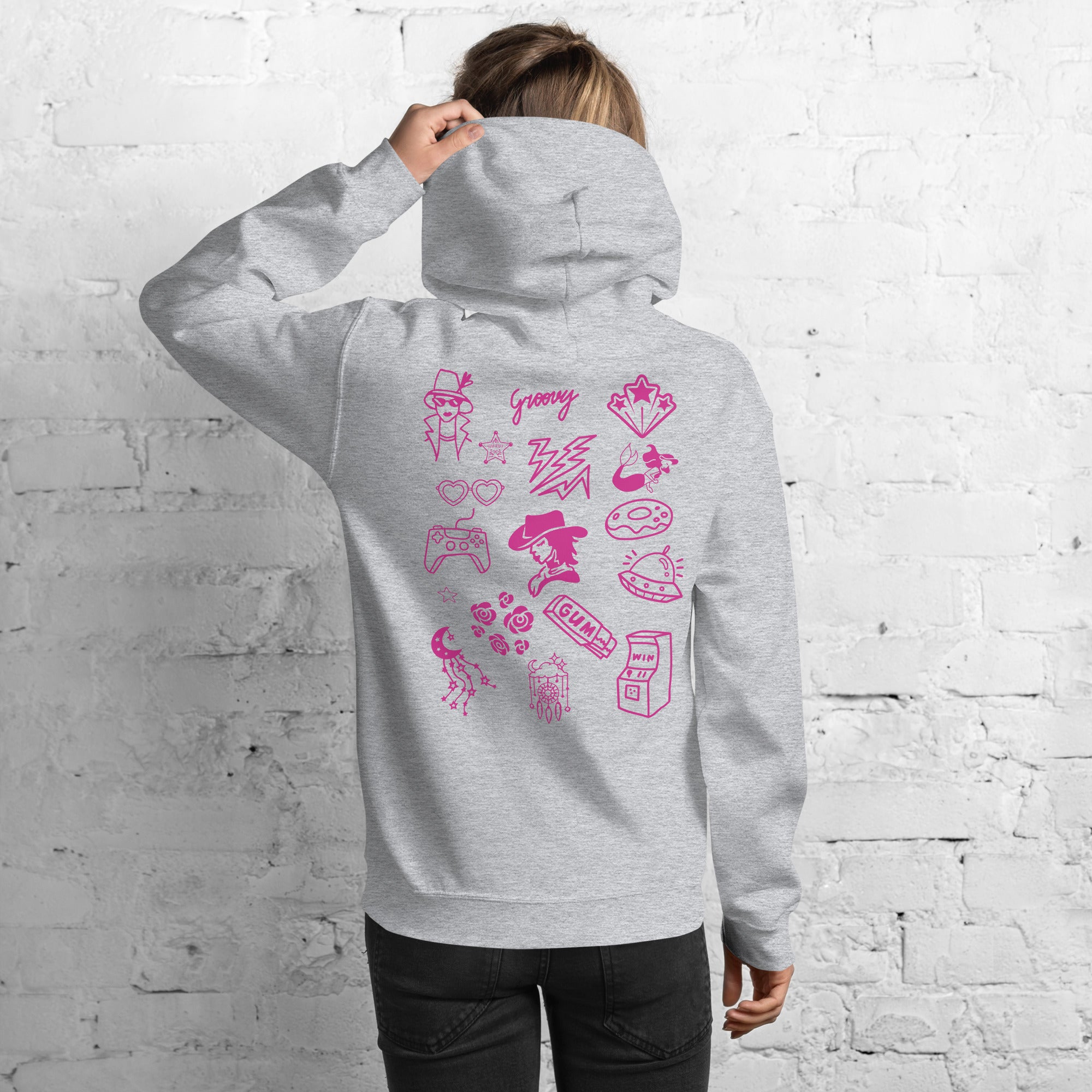 Preppy Hoodie Aesthetic Preppy Beach hooded Sorority Sweatshirt