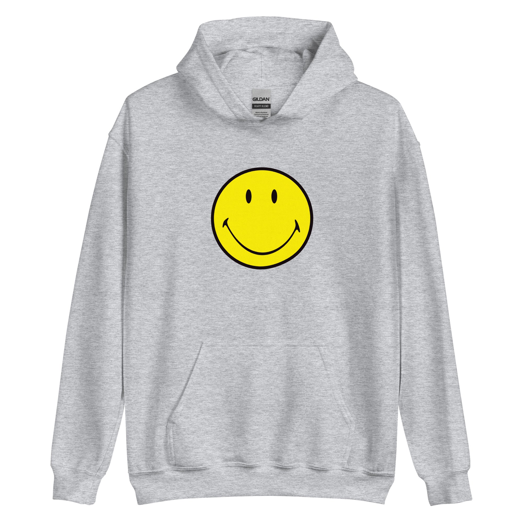 Preppy Smiley Face Hoodie Sweatshirt