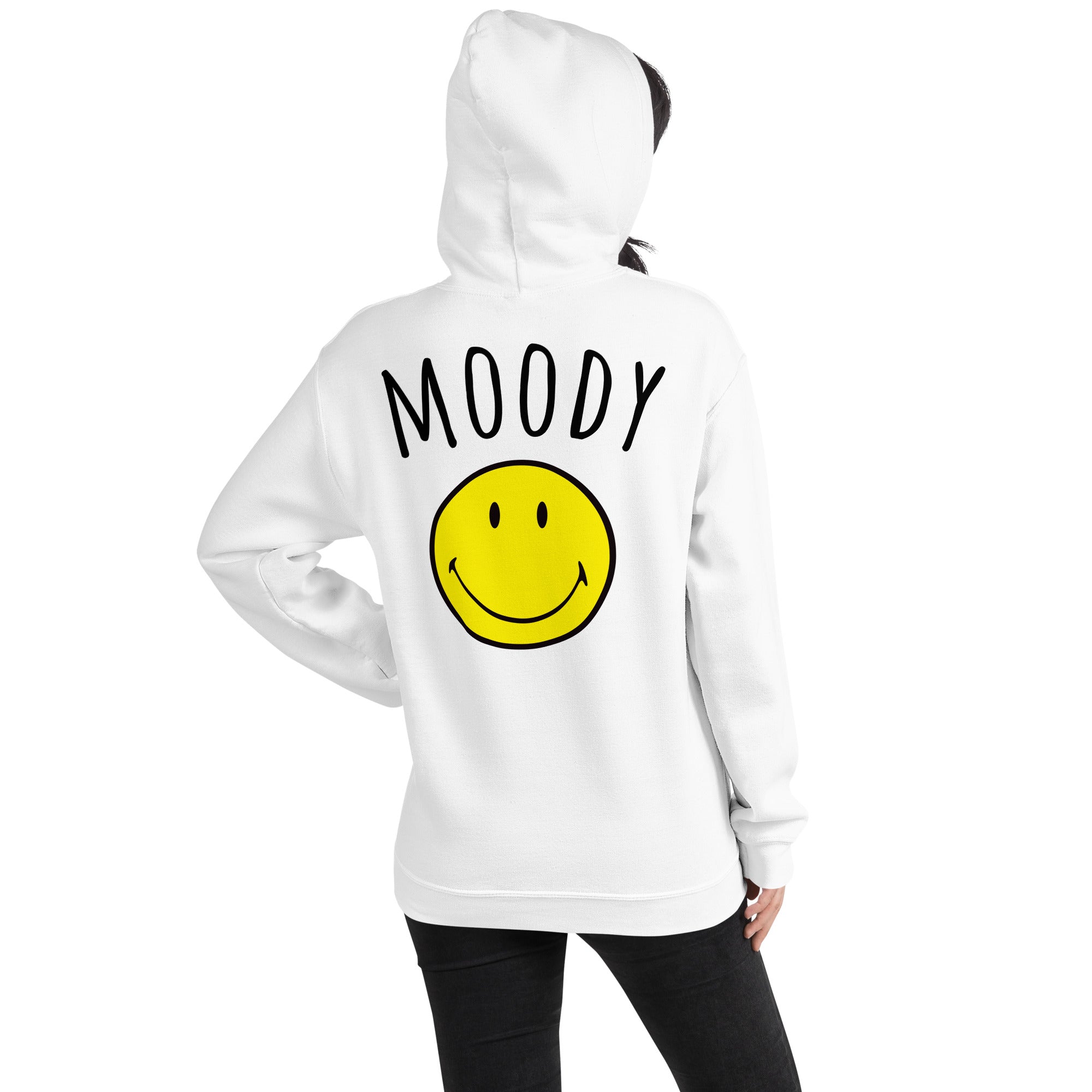 Preppy Smiley Face Hoodie Sweatshirt