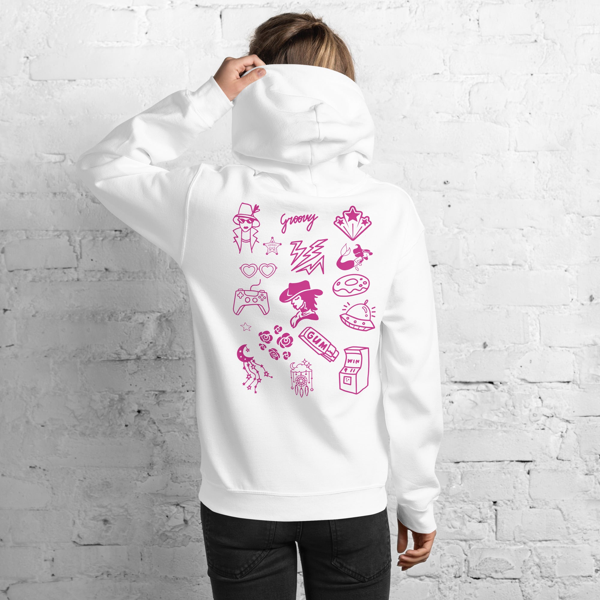 Preppy Hoodie Aesthetic Preppy Beach hooded Sorority Sweatshirt