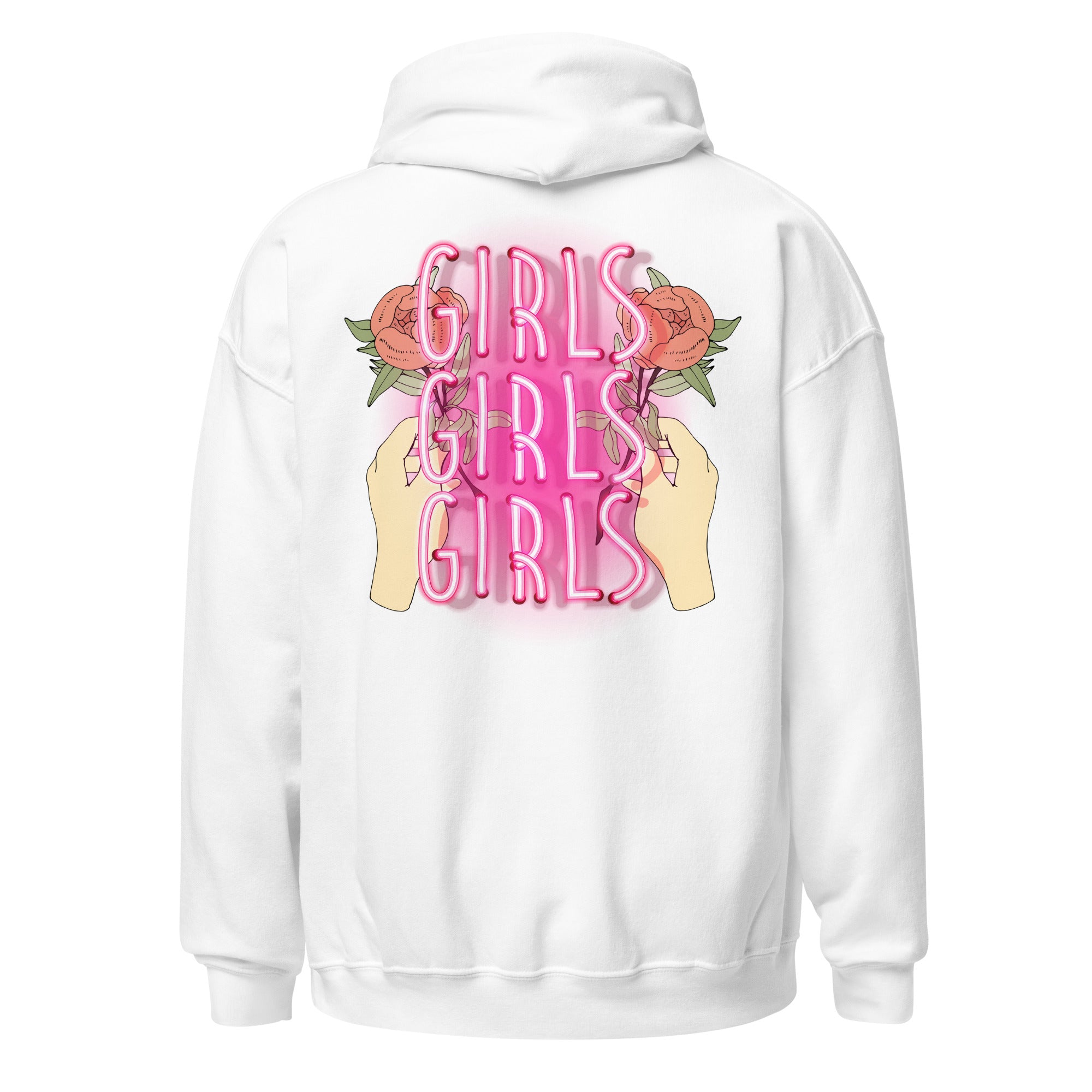 Vintage Aestatic Girls Empowerment Preppy Hoodie