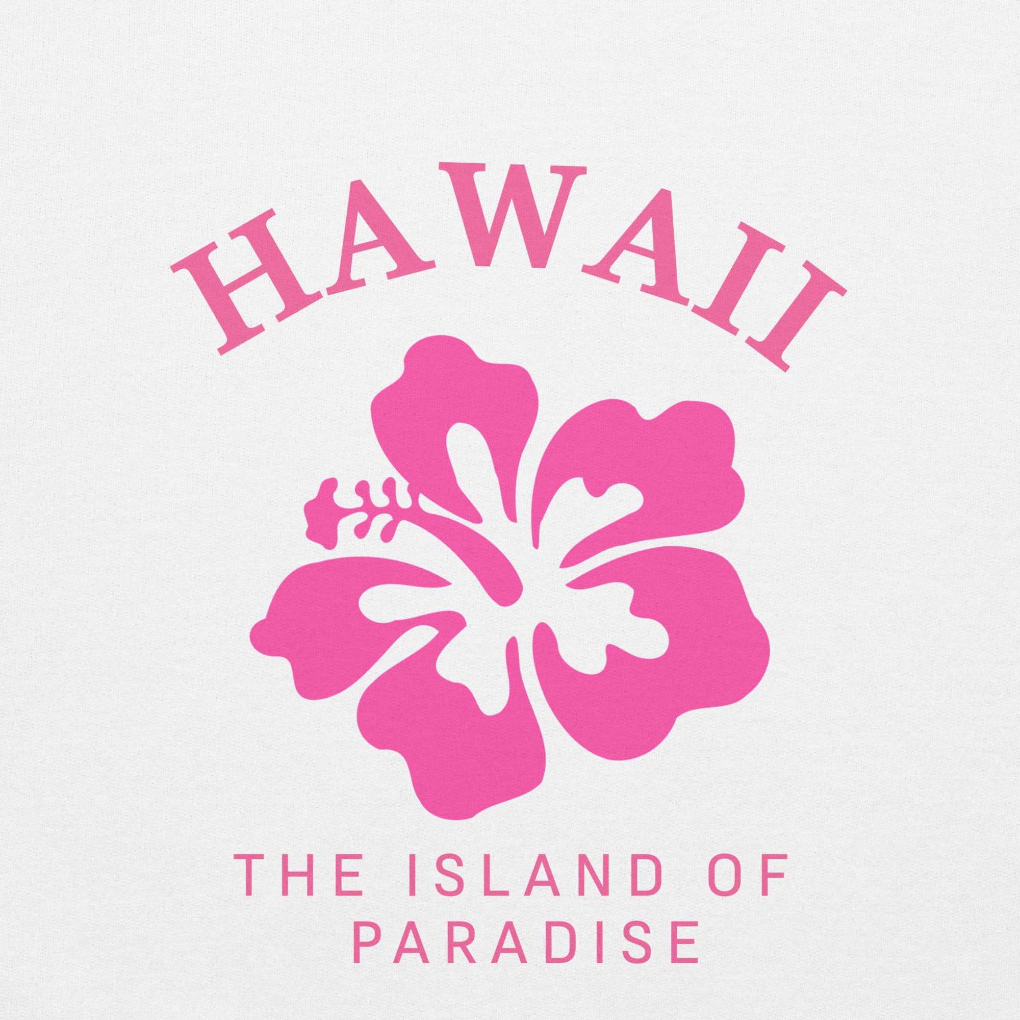 Preppy Hawaii Hoodie The Island of Paradise Hooded Sweatshirt