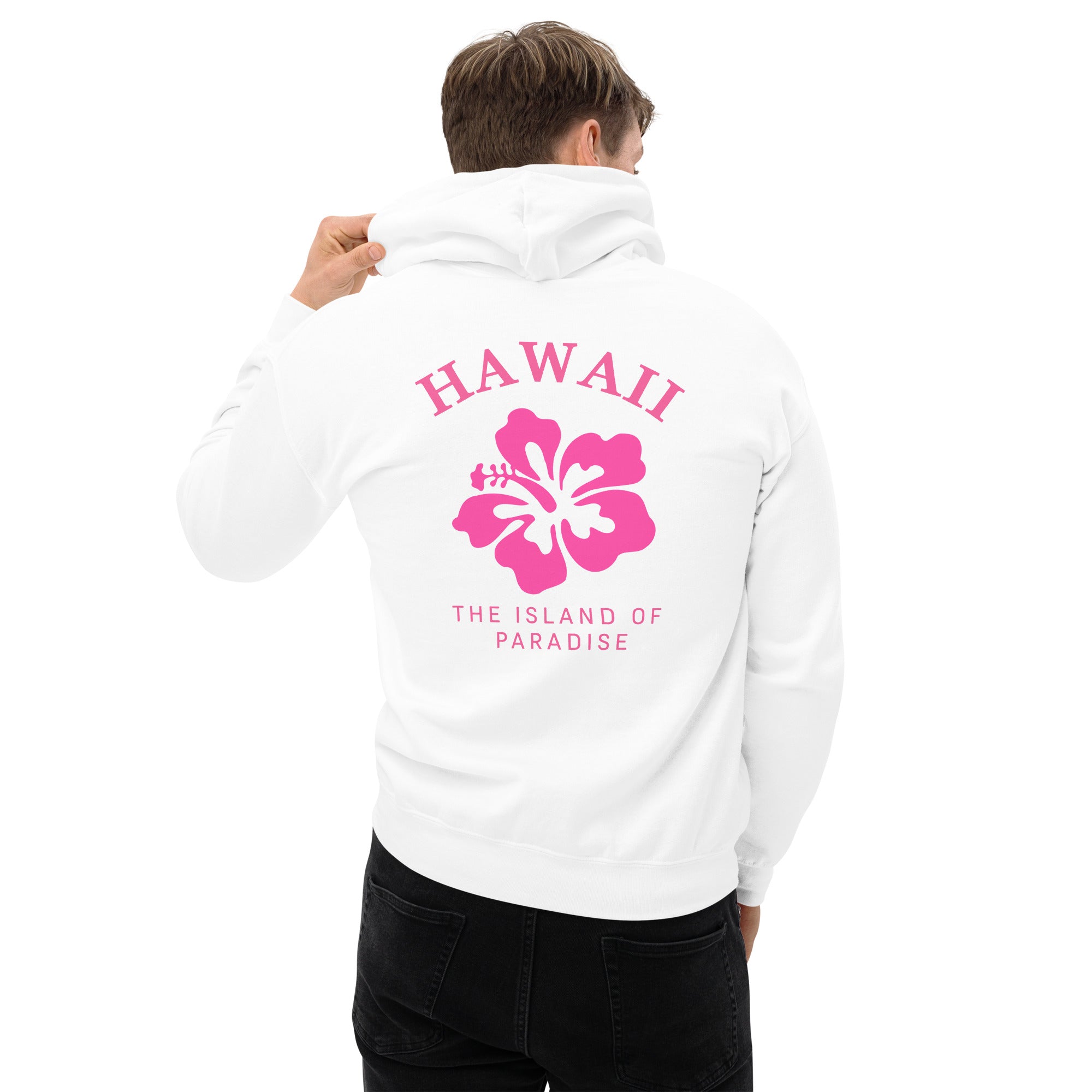 Preppy Hawaii Hoodie The Island of Paradise Hooded Sweatshirt