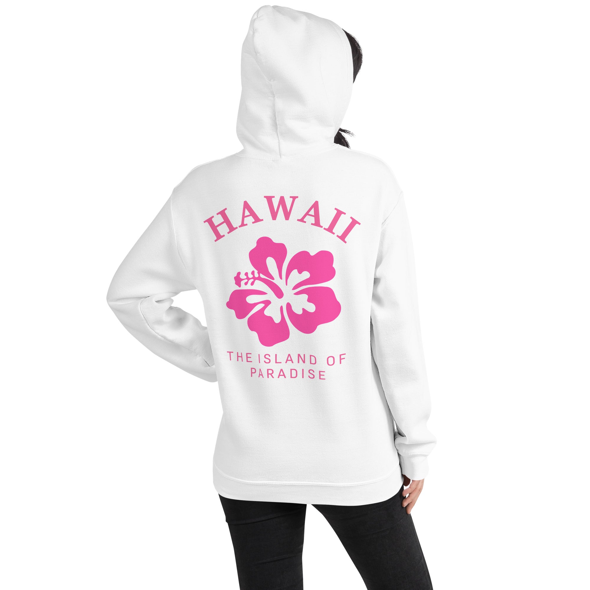 Preppy Hawaii Hoodie The Island of Paradise Hooded Sweatshirt