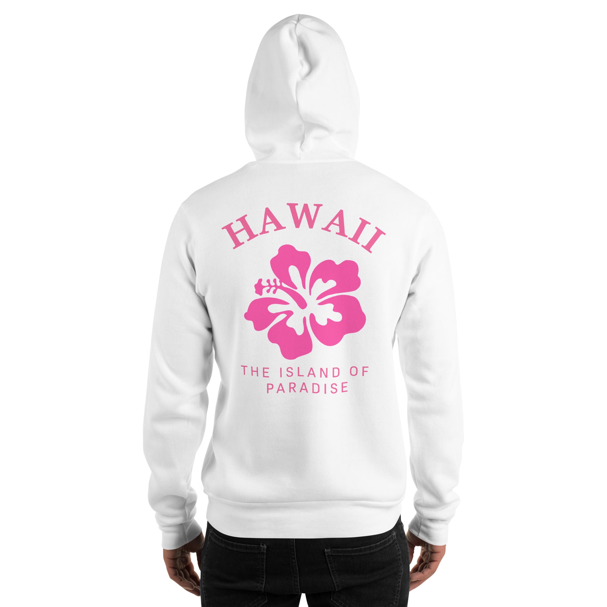 Preppy Hawaii Hoodie The Island of Paradise Hooded Sweatshirt