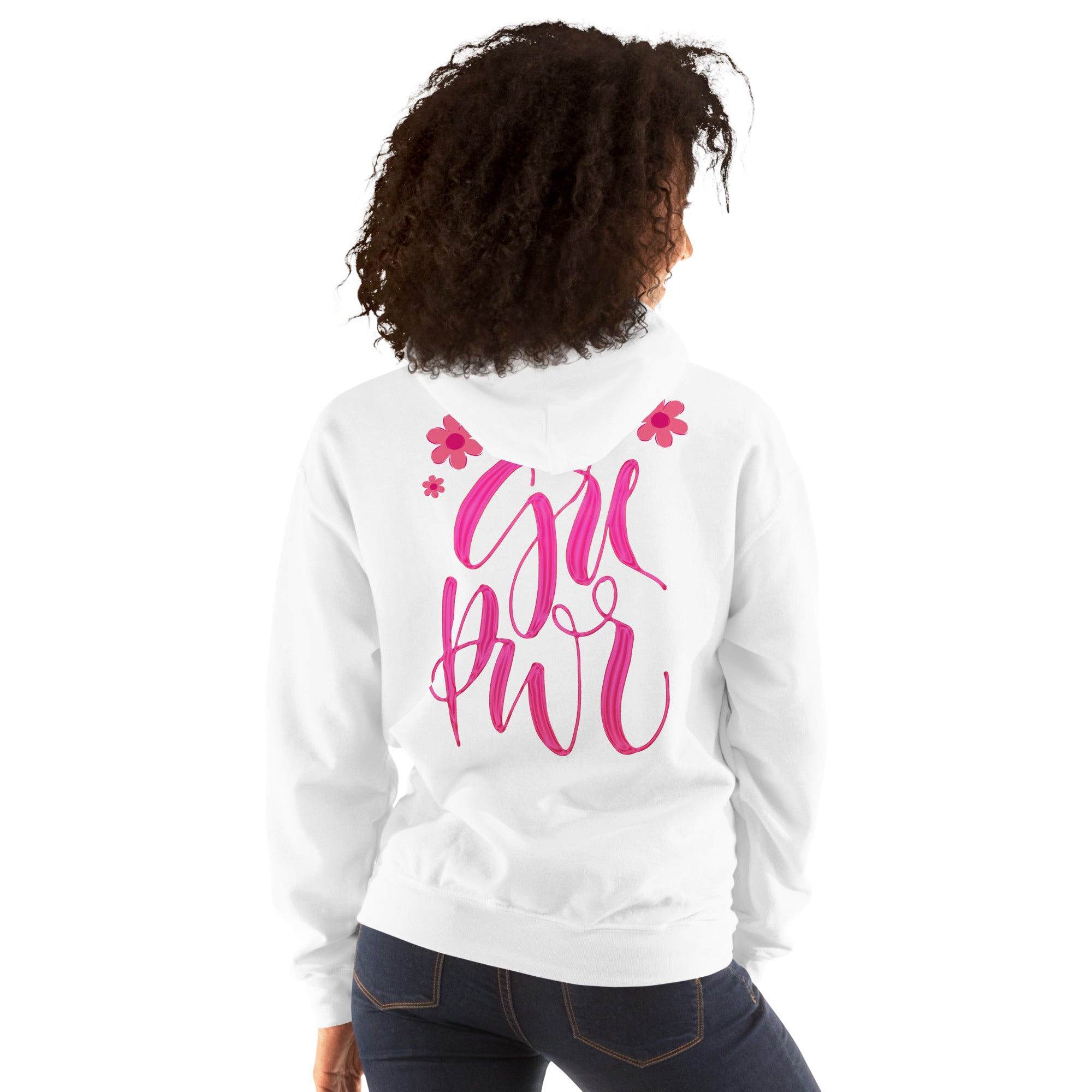 Preppy Girl Power Insprational Hoodie for Women